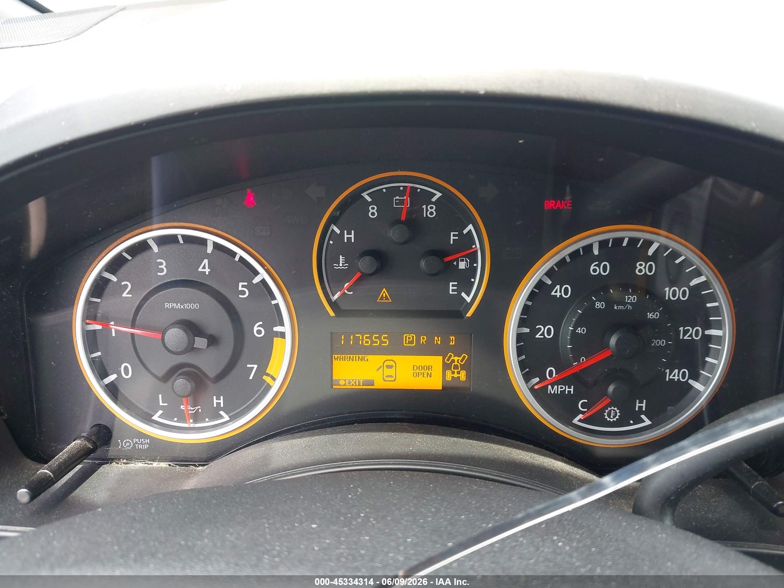 2009 Nissan Titan Se Black vin: 1N6BA07C49N319596