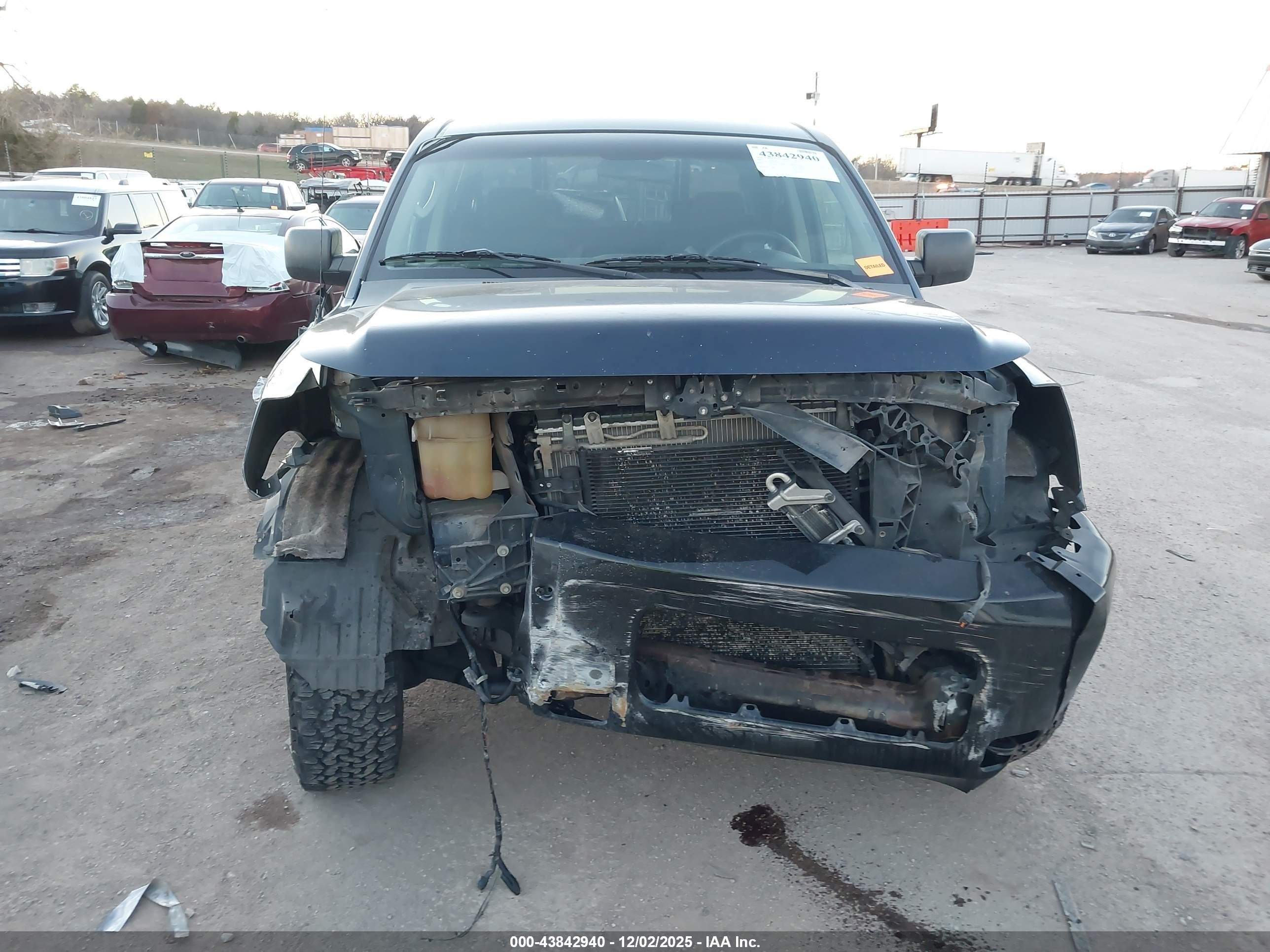 2009 Nissan Titan Se Blue vin: 1N6BA07C59N304332