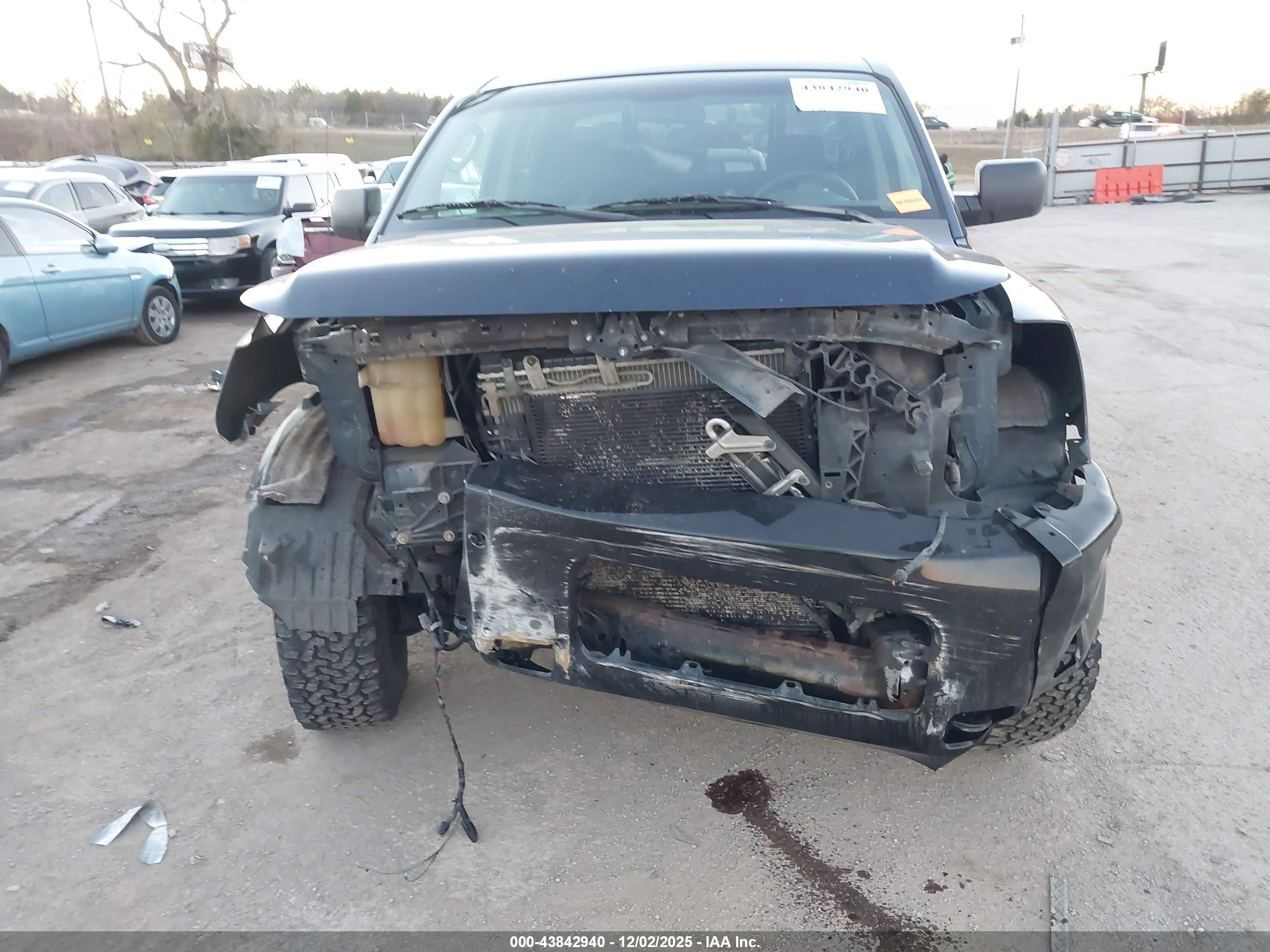 2009 Nissan Titan Se Blue vin: 1N6BA07C59N304332