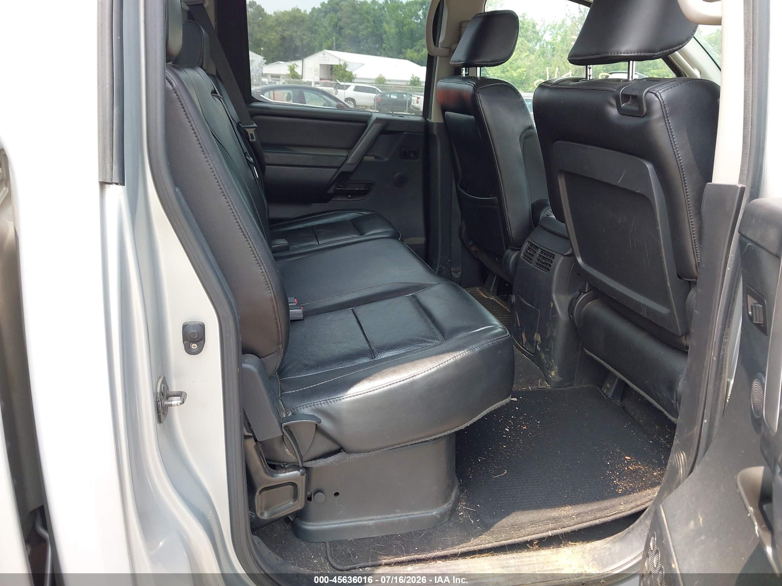 2009 Nissan Titan Le Silver vin: 1N6BA07C89N303479