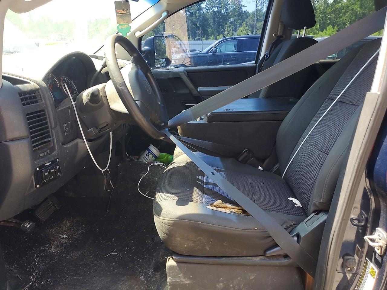 2008 Nissan Titan Xe Ffv Blue vin: 1N6BA07D08N343451