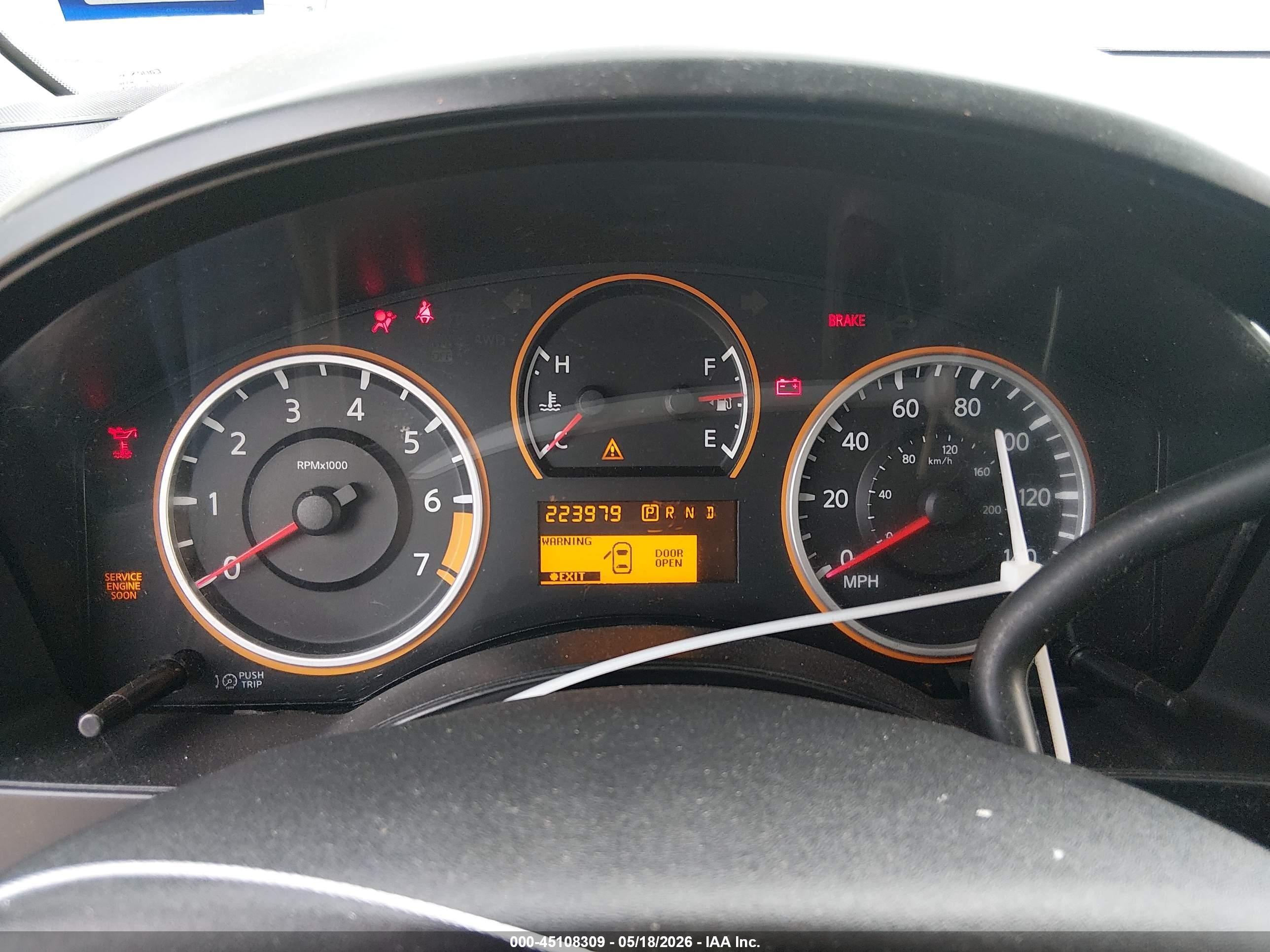 2009 Nissan Titan Xe White vin: 1N6BA07D09N310208