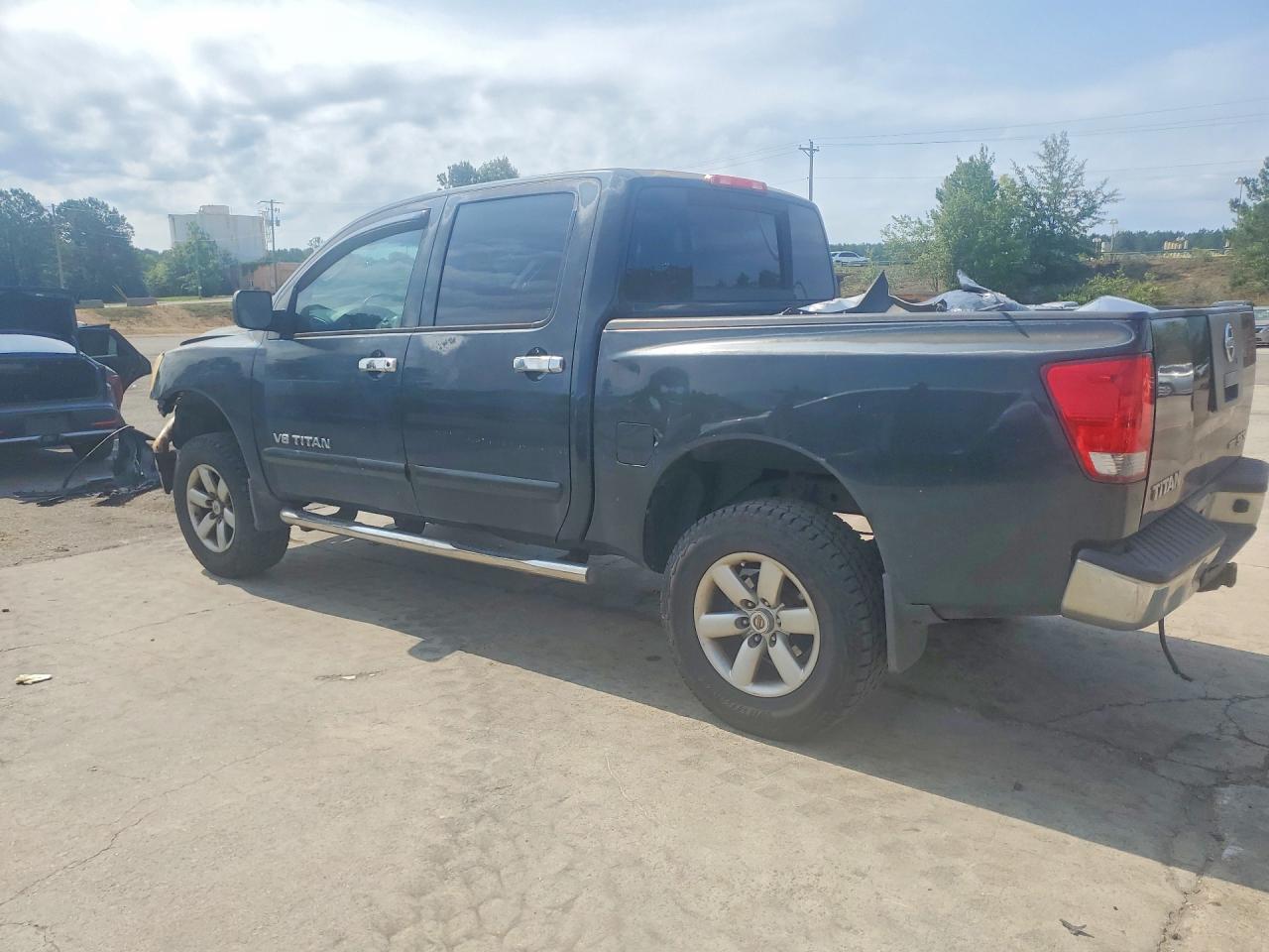 2008 Nissan Titan Xe Ffv Green vin: 1N6BA07D18N358105