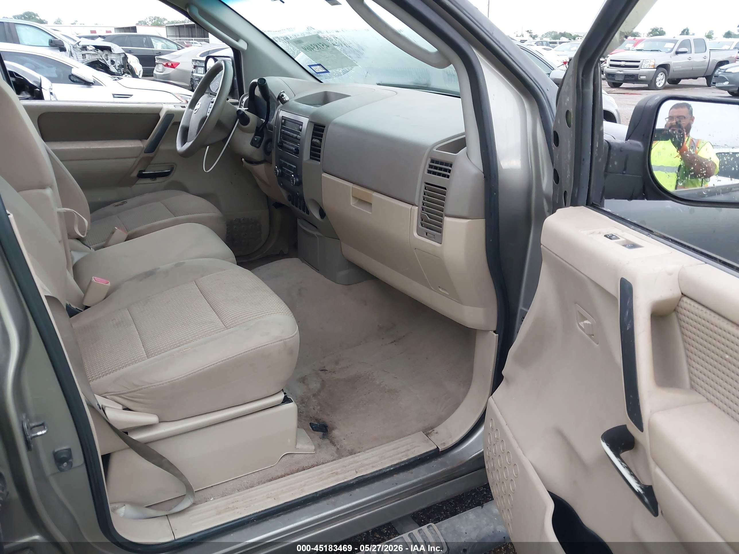2009 Nissan Titan Se Black vin: 1N6BA07D19N307589