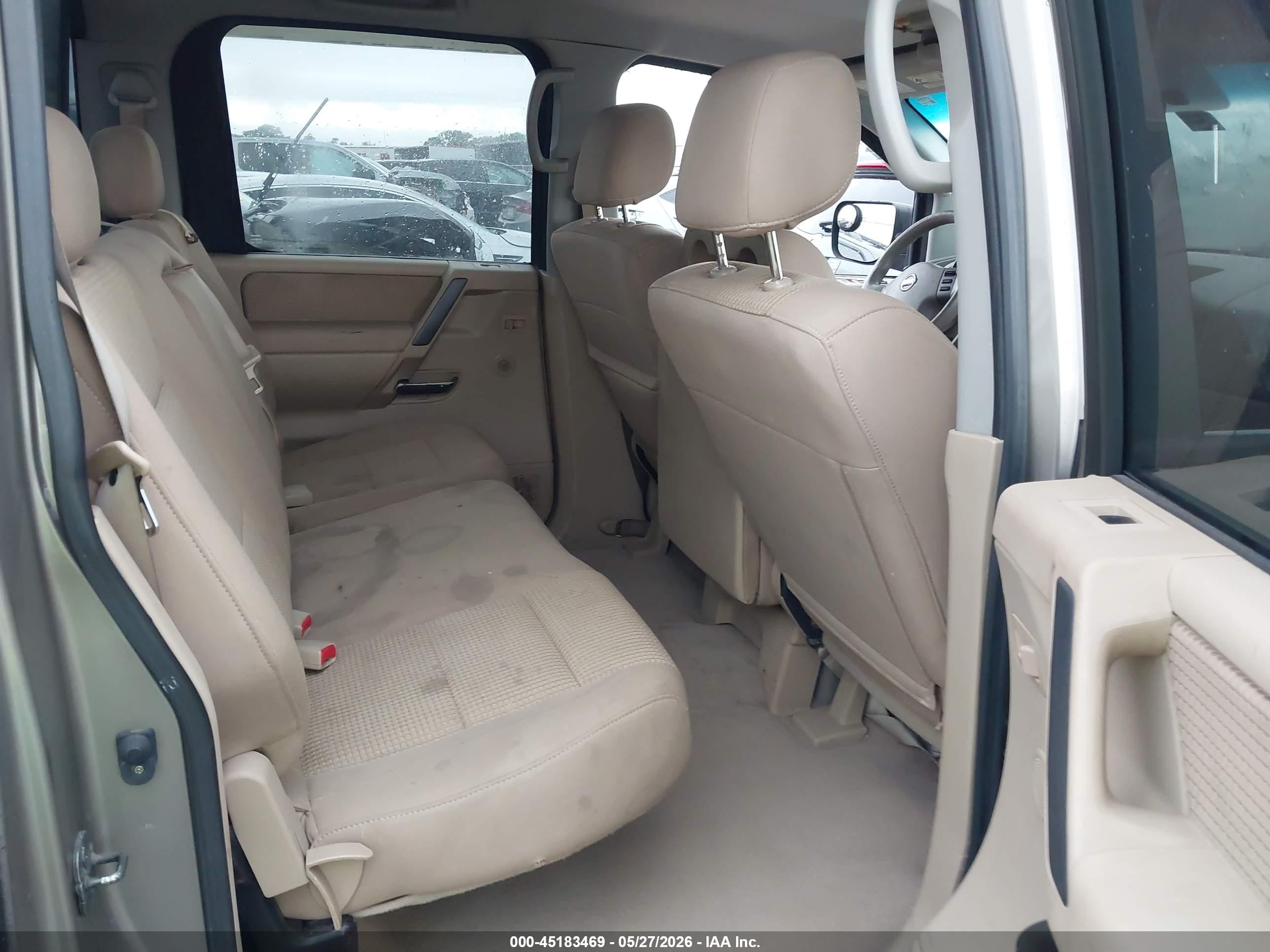 2009 Nissan Titan Se Black vin: 1N6BA07D19N307589