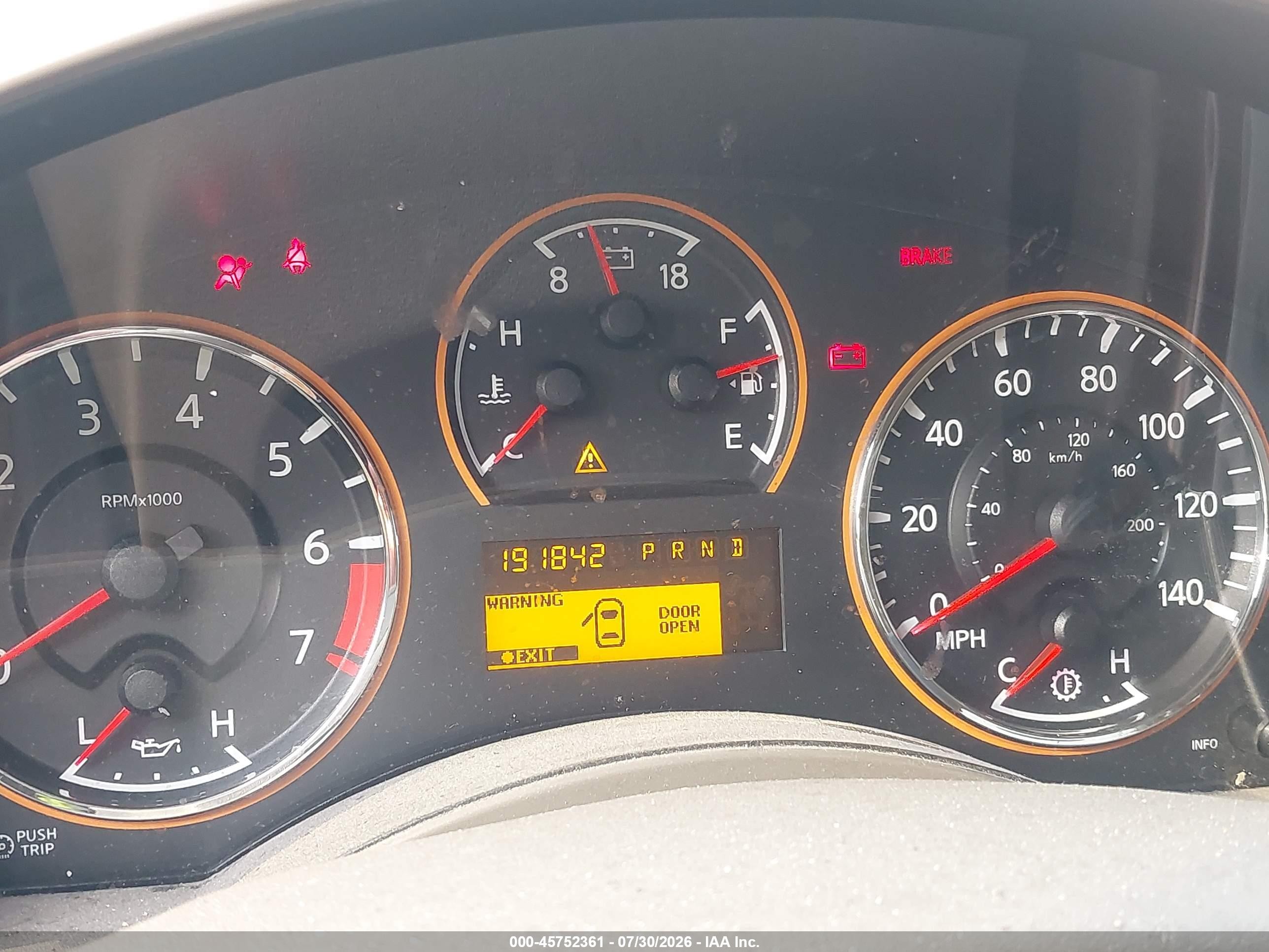 2008 Nissan Titan Le Gray vin: 1N6BA07D28N326618