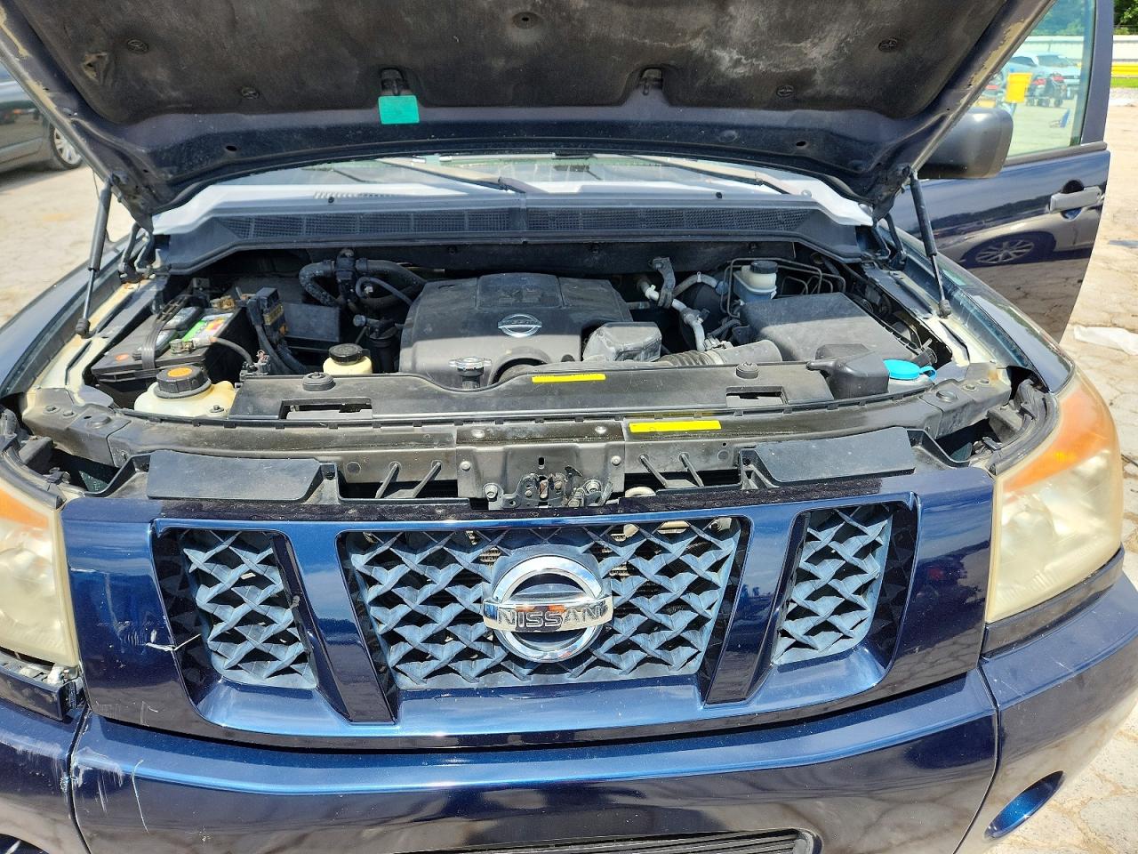 2008 Nissan Titan Xe Ffv Синий vin: 1N6BA07D28N350773