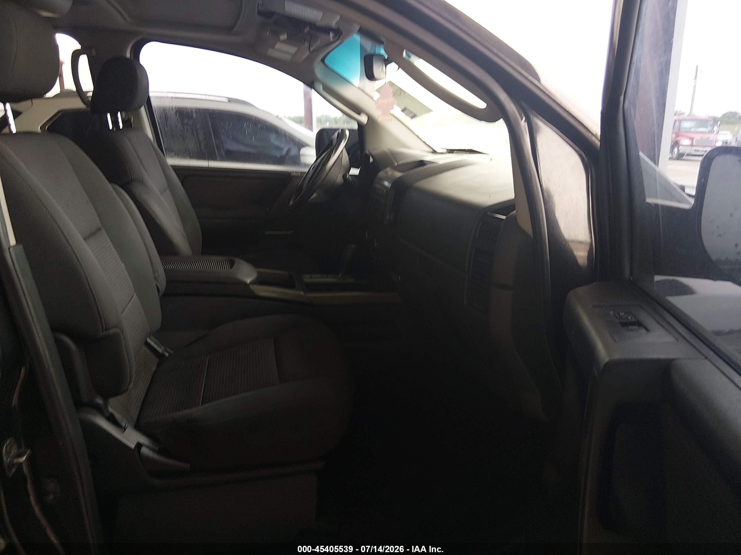 2009 Nissan Titan Se Black vin: 1N6BA07D49N310079