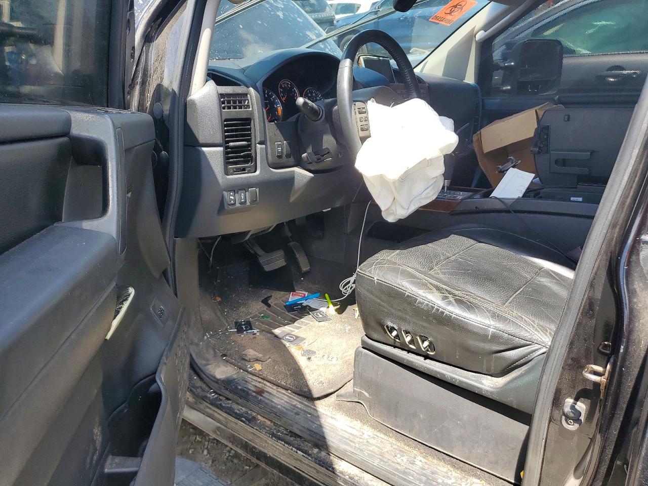 2009 Nissan Titan Xe Ffv Black vin: 1N6BA07D49N317601