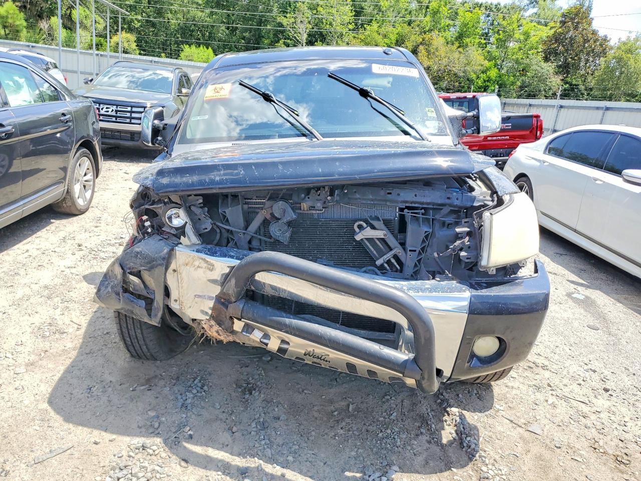 2009 Nissan Titan Xe Ffv Black vin: 1N6BA07D49N317601