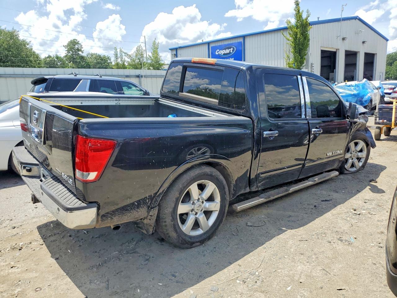 2009 Nissan Titan Xe Ffv Black vin: 1N6BA07D49N317601