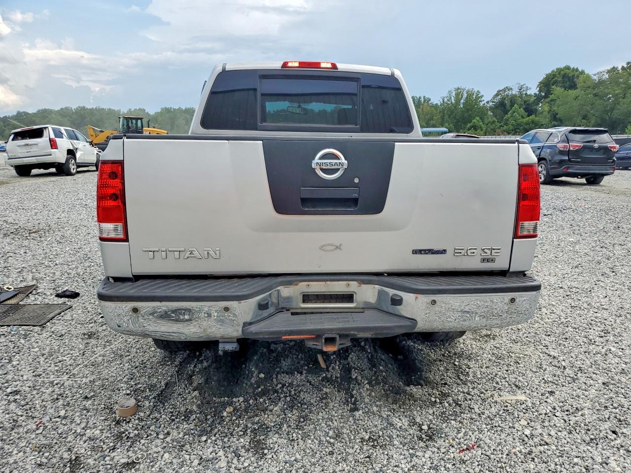 2009 Nissan Titan Xe Ffv Silver vin: 1N6BA07D49N319316