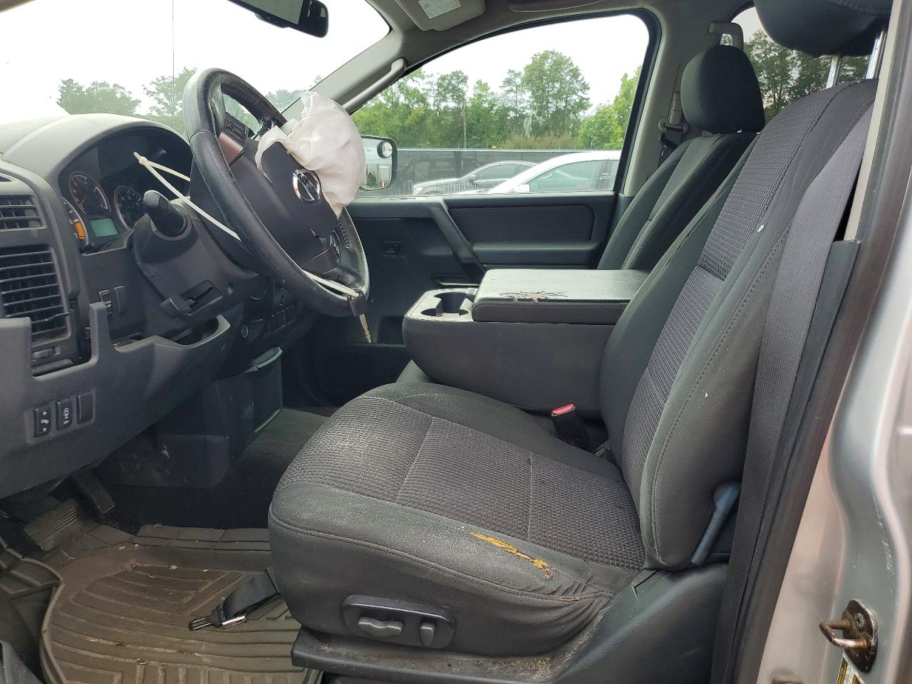 2009 Nissan Titan Xe Ffv Silver vin: 1N6BA07D49N319316