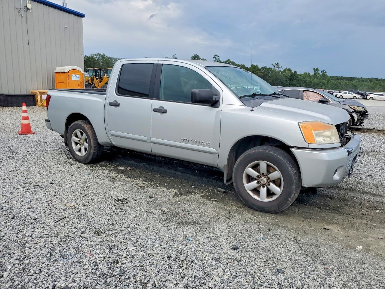 2009 Nissan Titan Xe Ffv Silver vin: 1N6BA07D49N319316