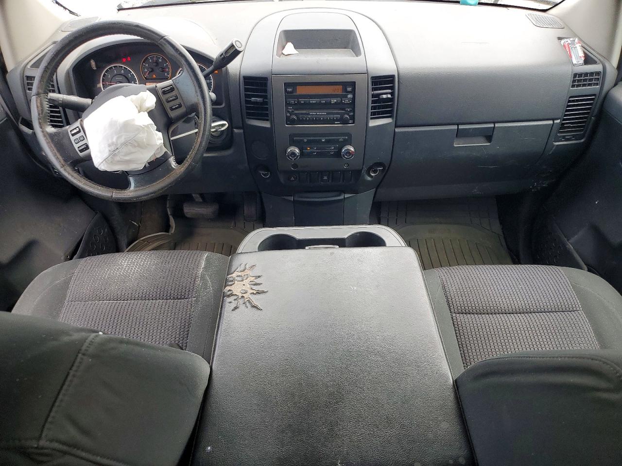2009 Nissan Titan Xe Ffv Silver vin: 1N6BA07D49N319316