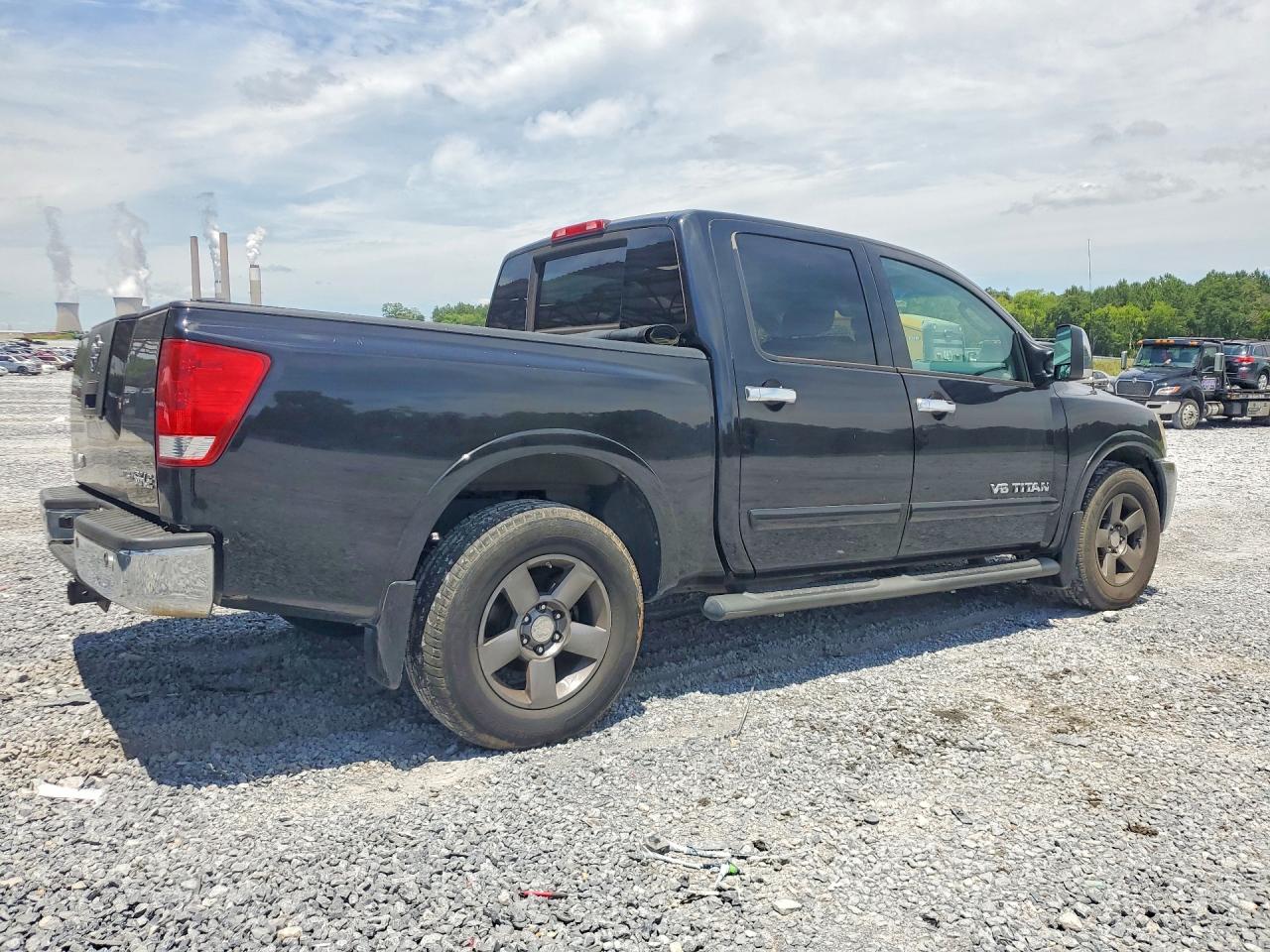 2008 Nissan Titan Xe Ffv Black vin: 1N6BA07D58N343574
