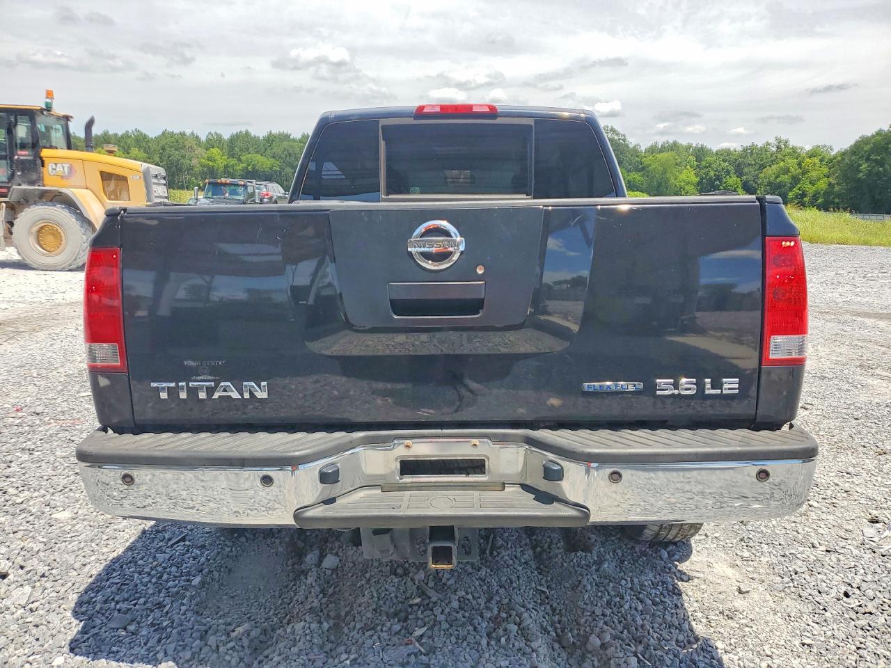 2008 Nissan Titan Xe Ffv Black vin: 1N6BA07D58N343574