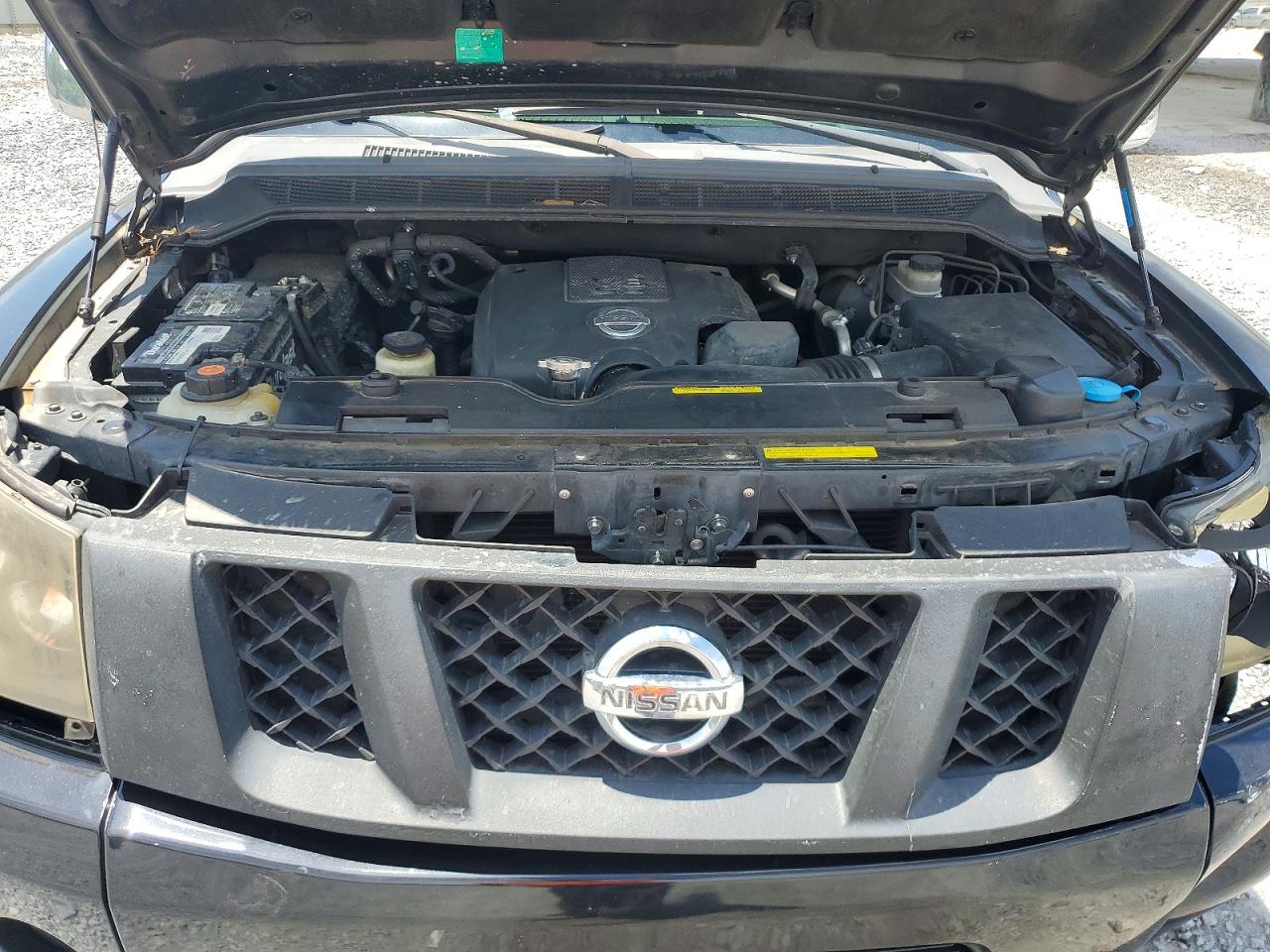 2008 Nissan Titan Xe Ffv Black vin: 1N6BA07D58N343574