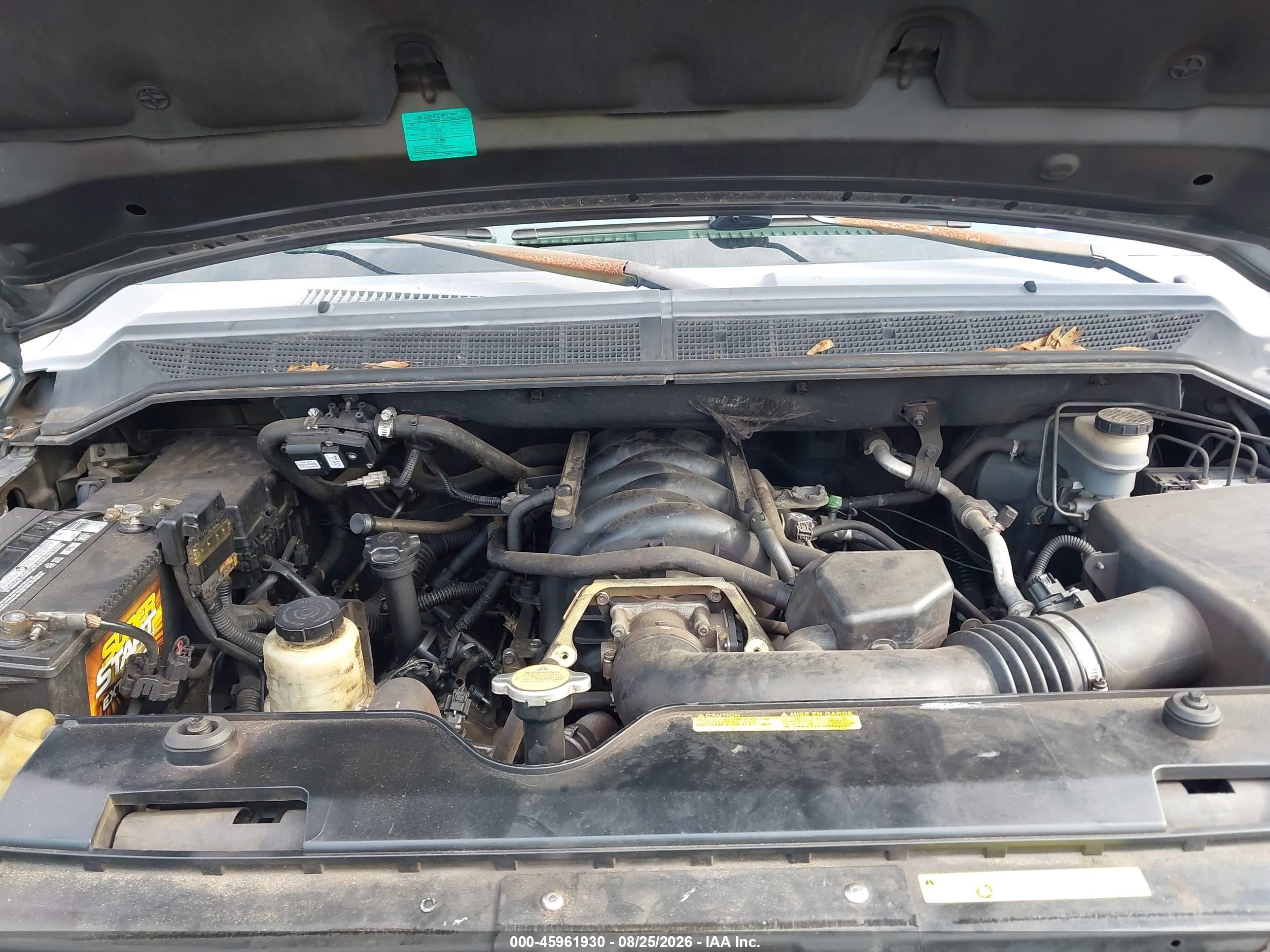 2008 Nissan Titan Se Серый vin: 1N6BA07D58N350542