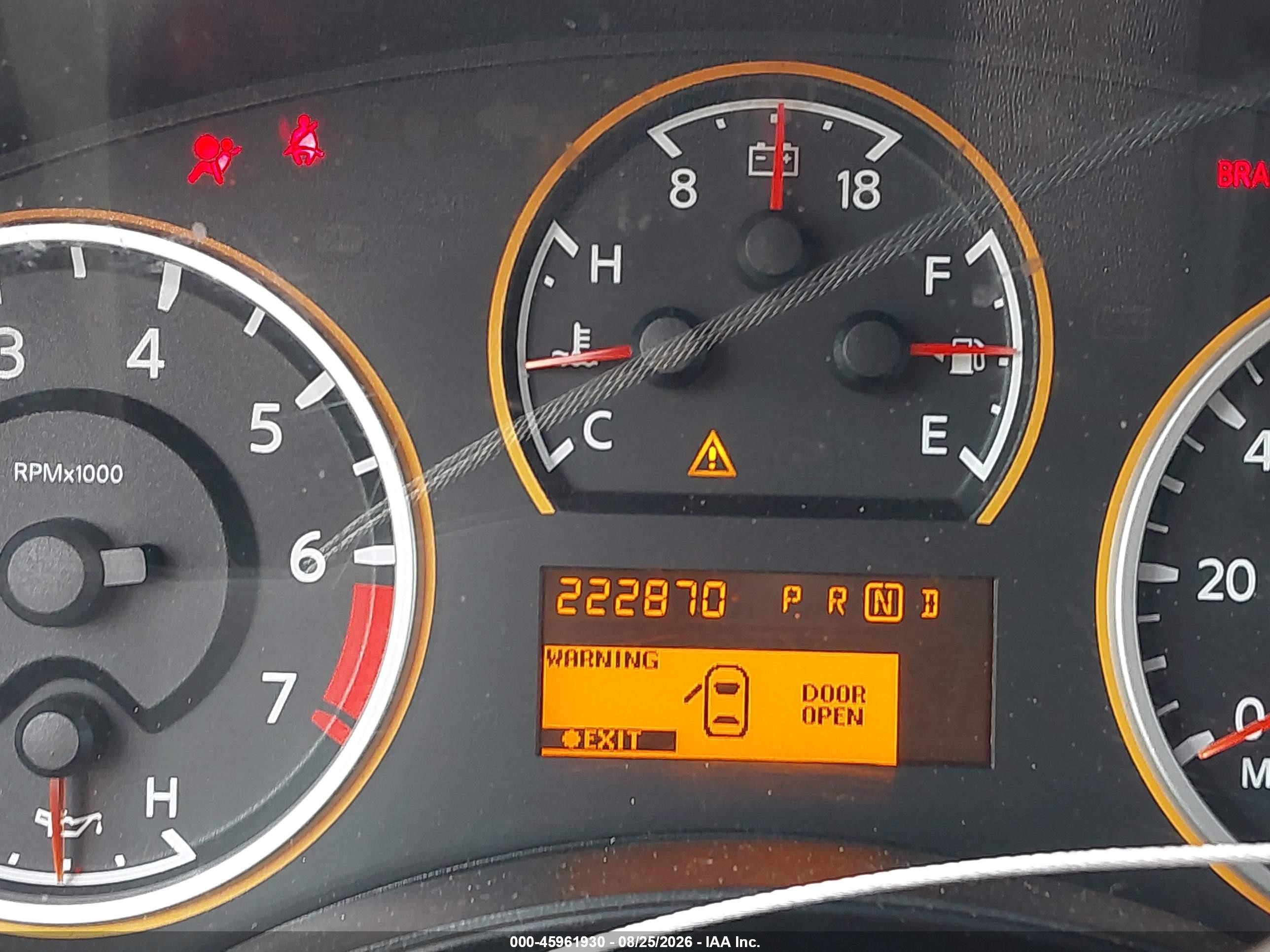 2008 Nissan Titan Se Серый vin: 1N6BA07D58N350542