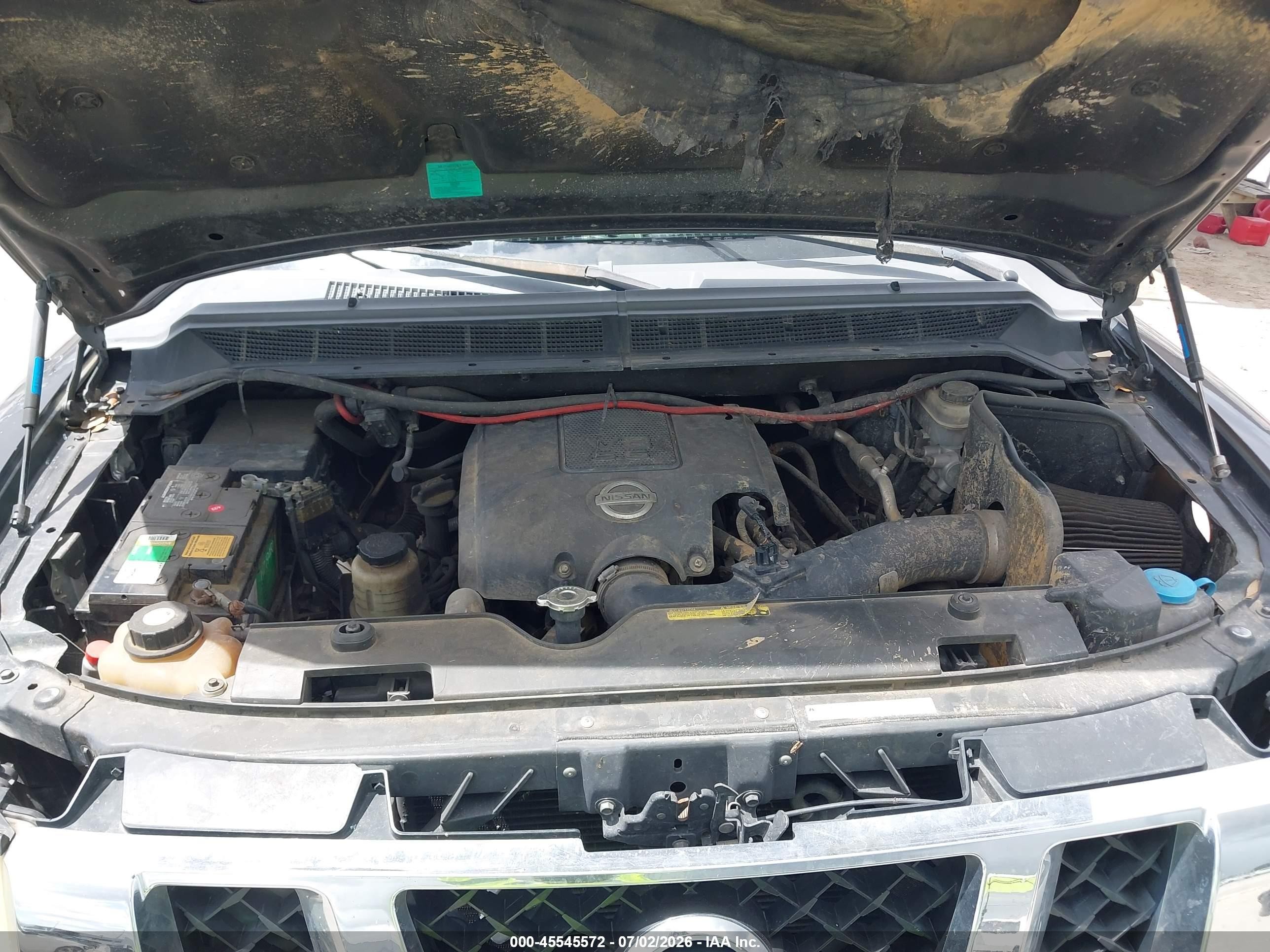 2008 Nissan Titan Se Black vin: 1N6BA07D58N353859