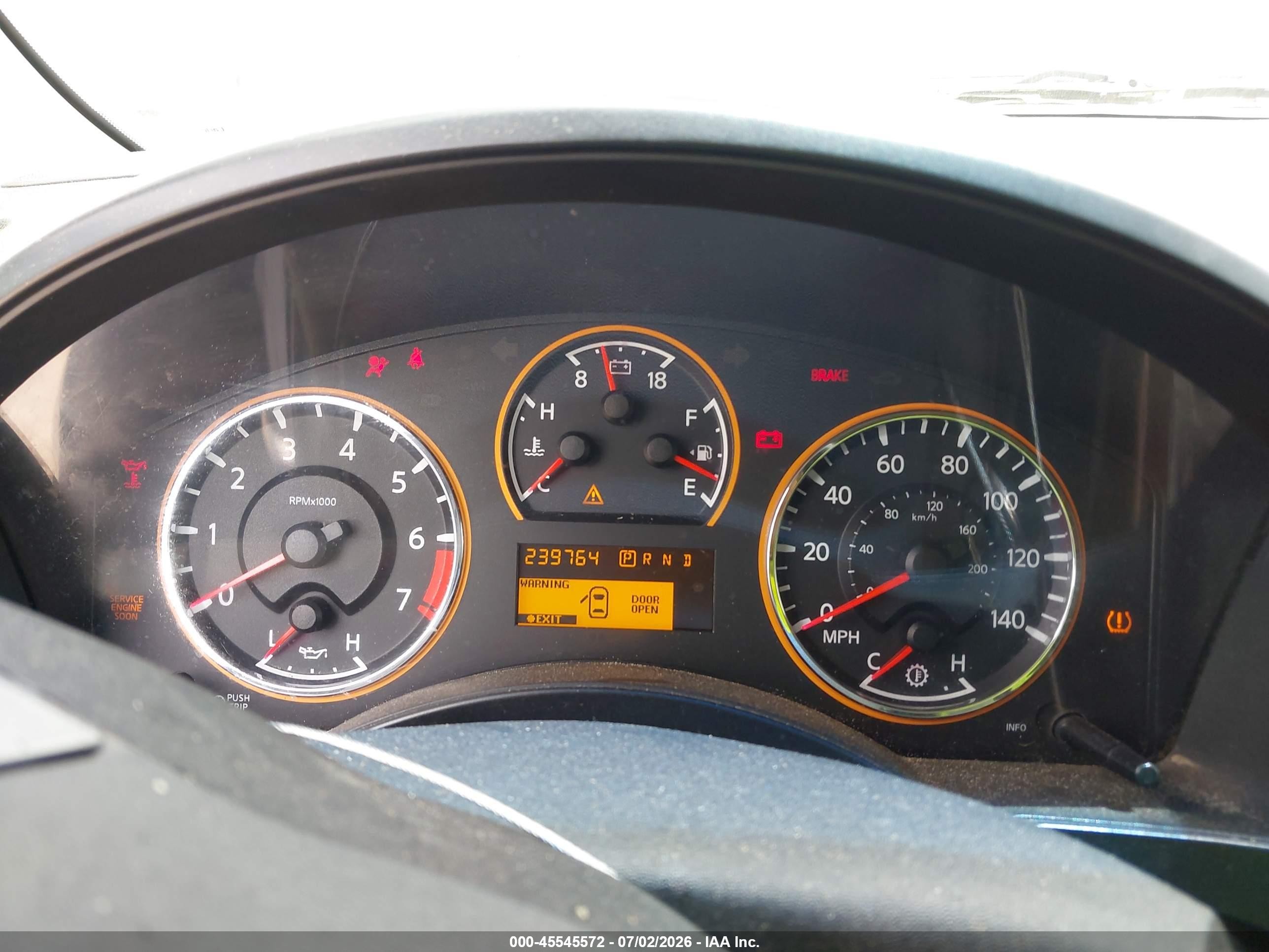 2008 Nissan Titan Se Black vin: 1N6BA07D58N353859