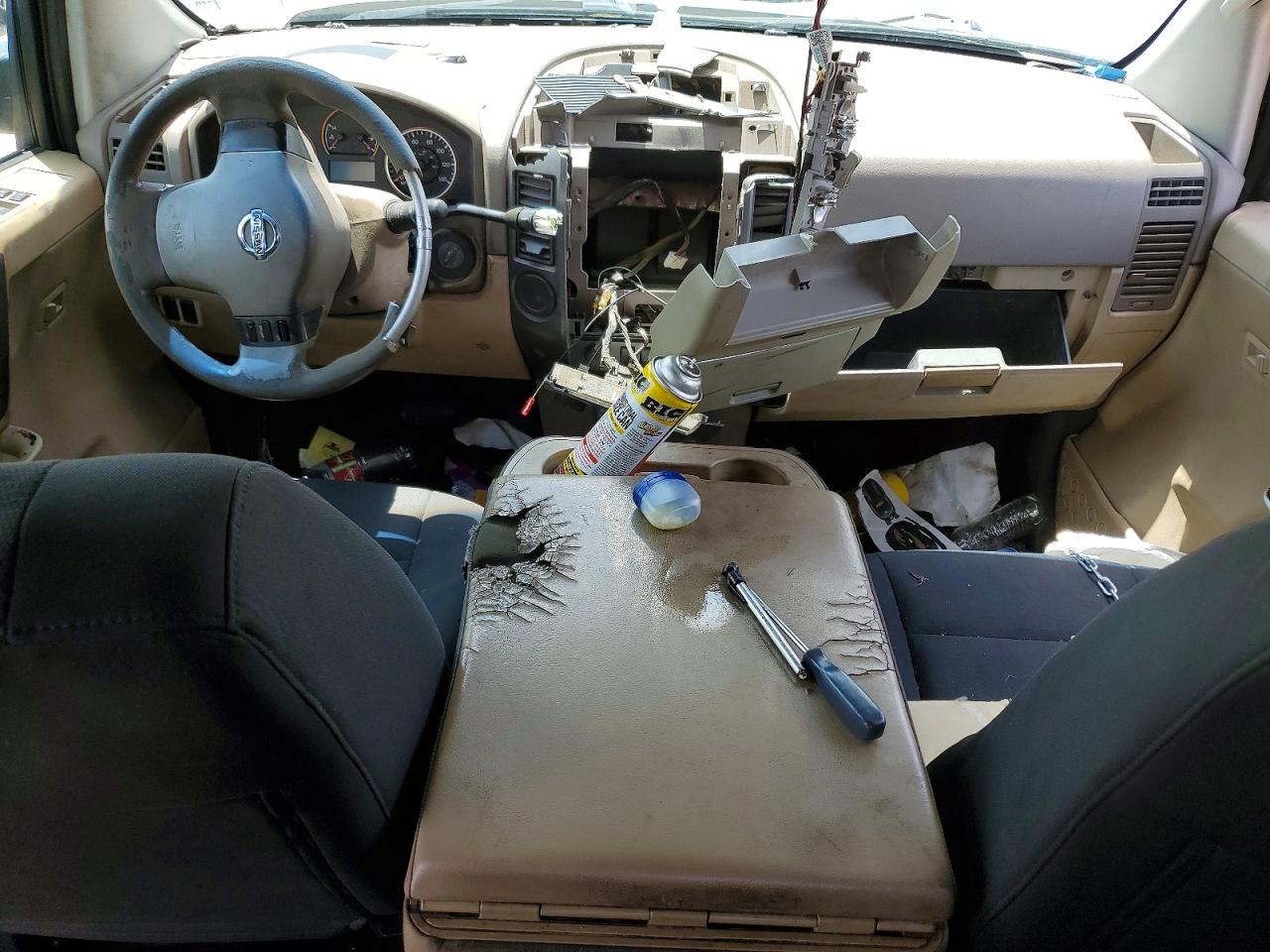 2008 Nissan Titan Xe Ffv Синий vin: 1N6BA07D68N342224