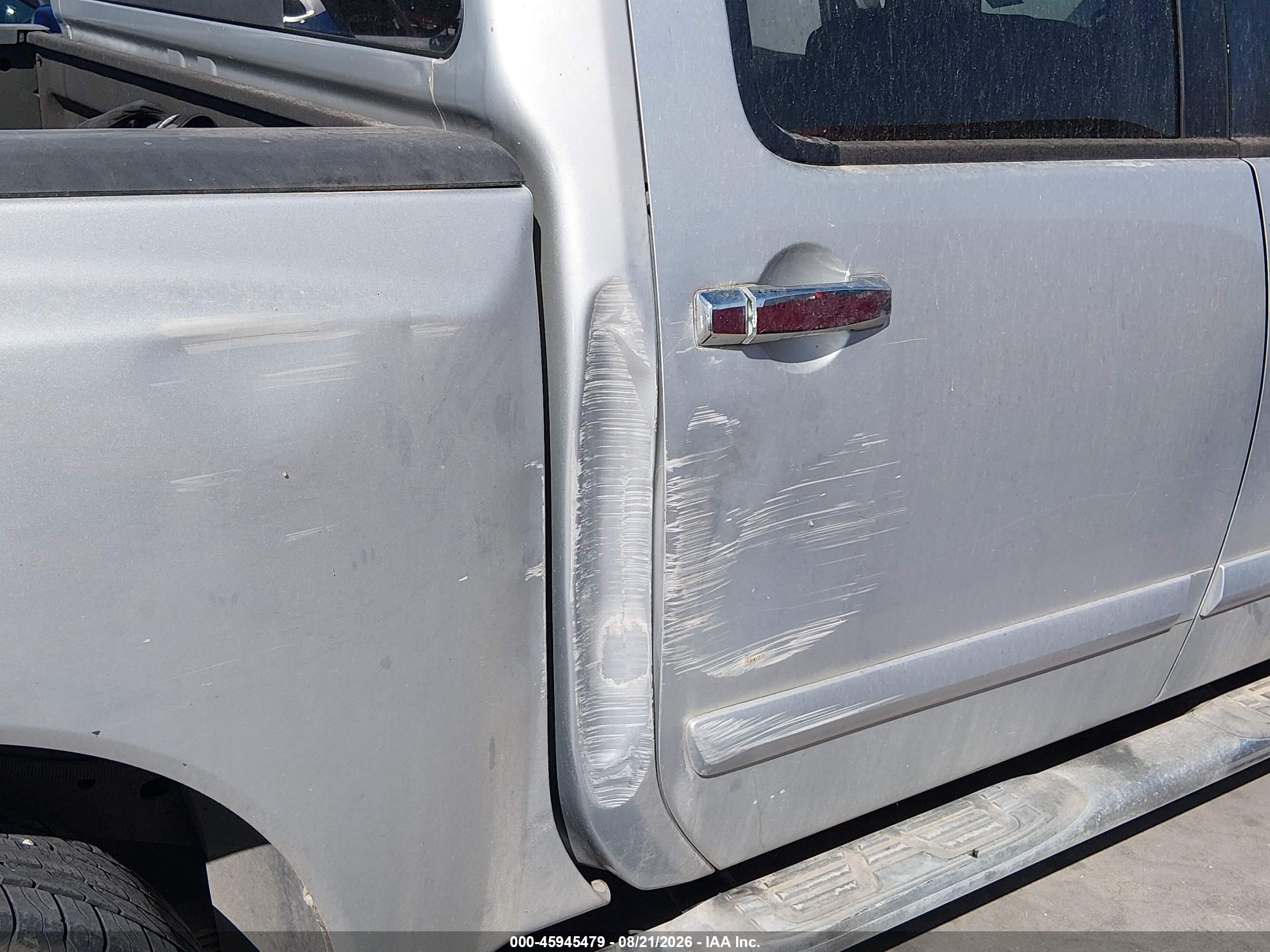 2009 Nissan Titan Se Серебряный vin: 1N6BA07D69N318619