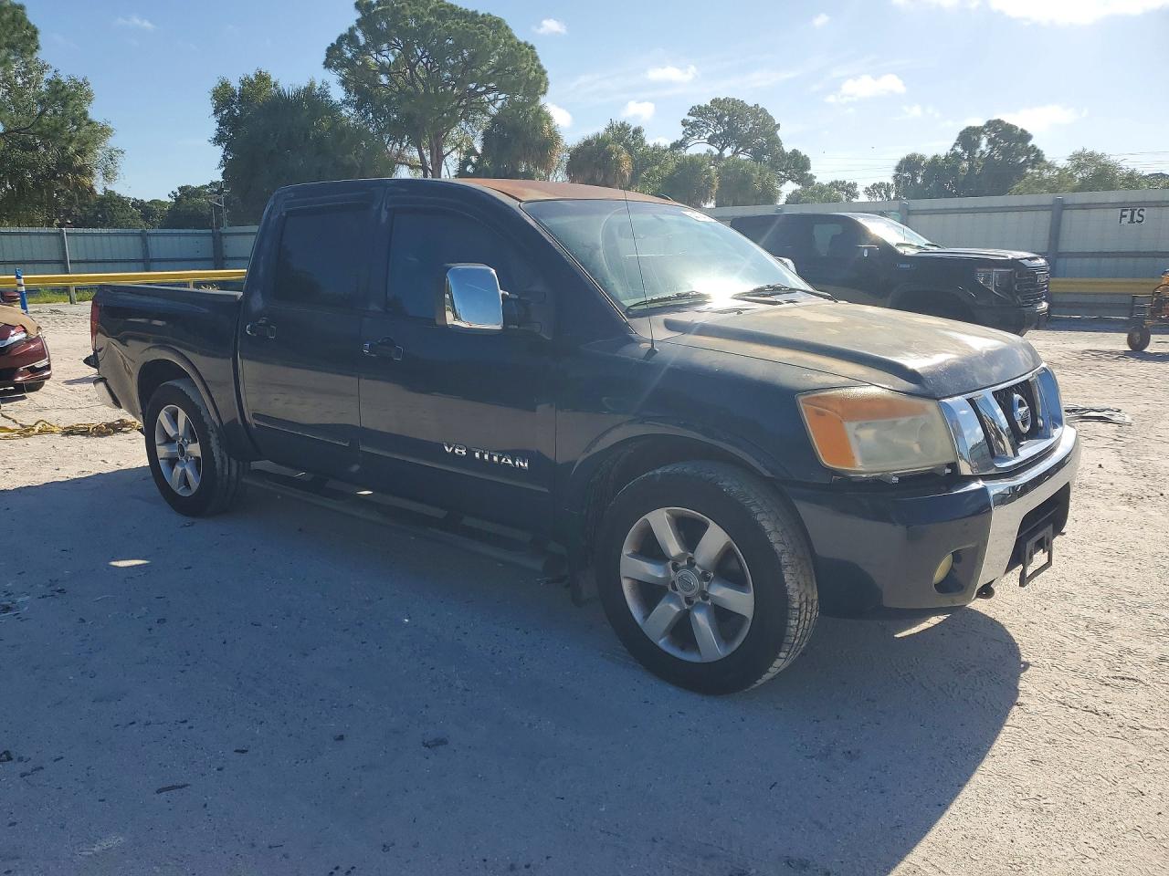 2008 Nissan Titan Xe Ffv Blue vin: 1N6BA07D78N324329