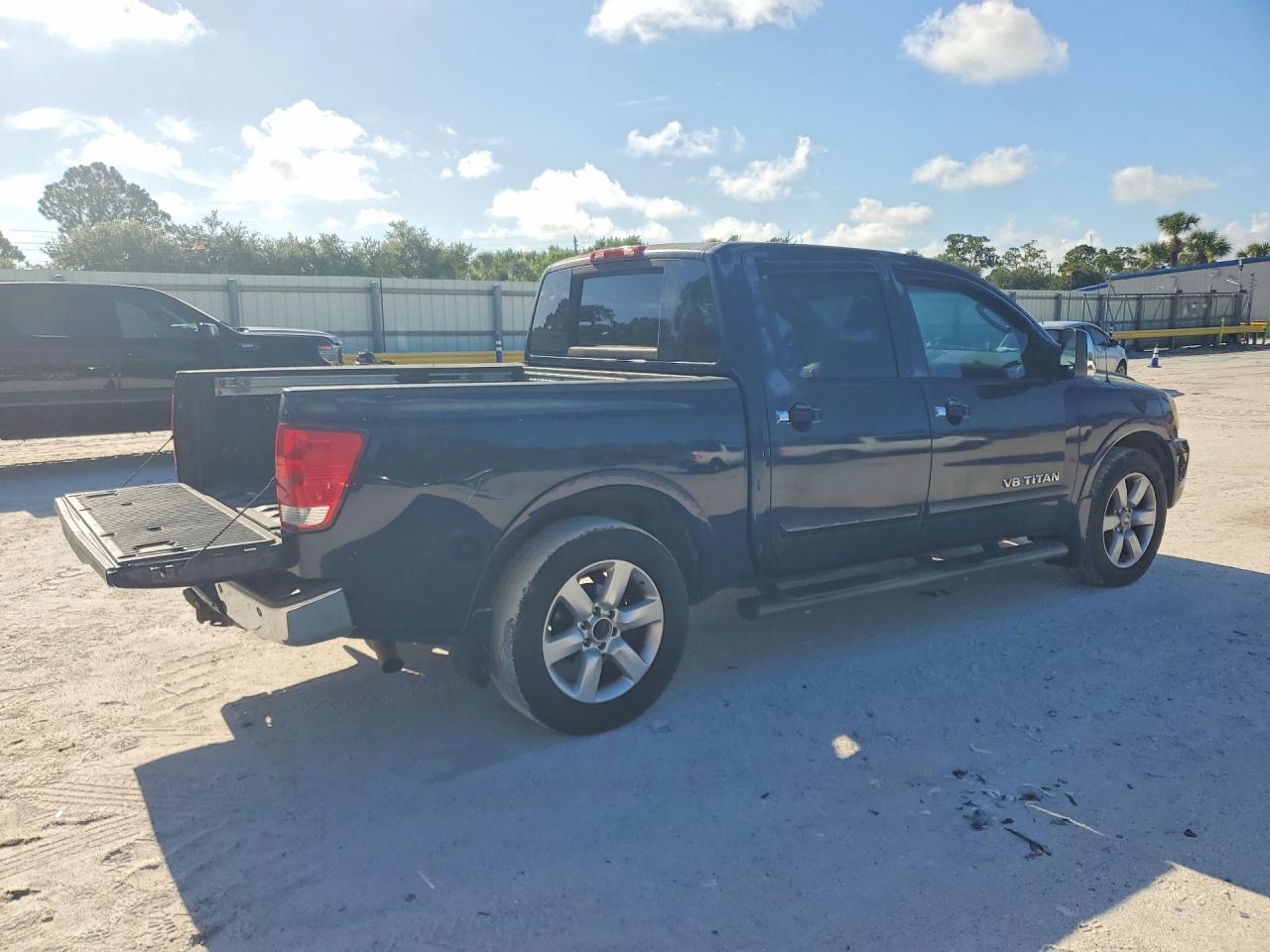 2008 Nissan Titan Xe Ffv Blue vin: 1N6BA07D78N324329