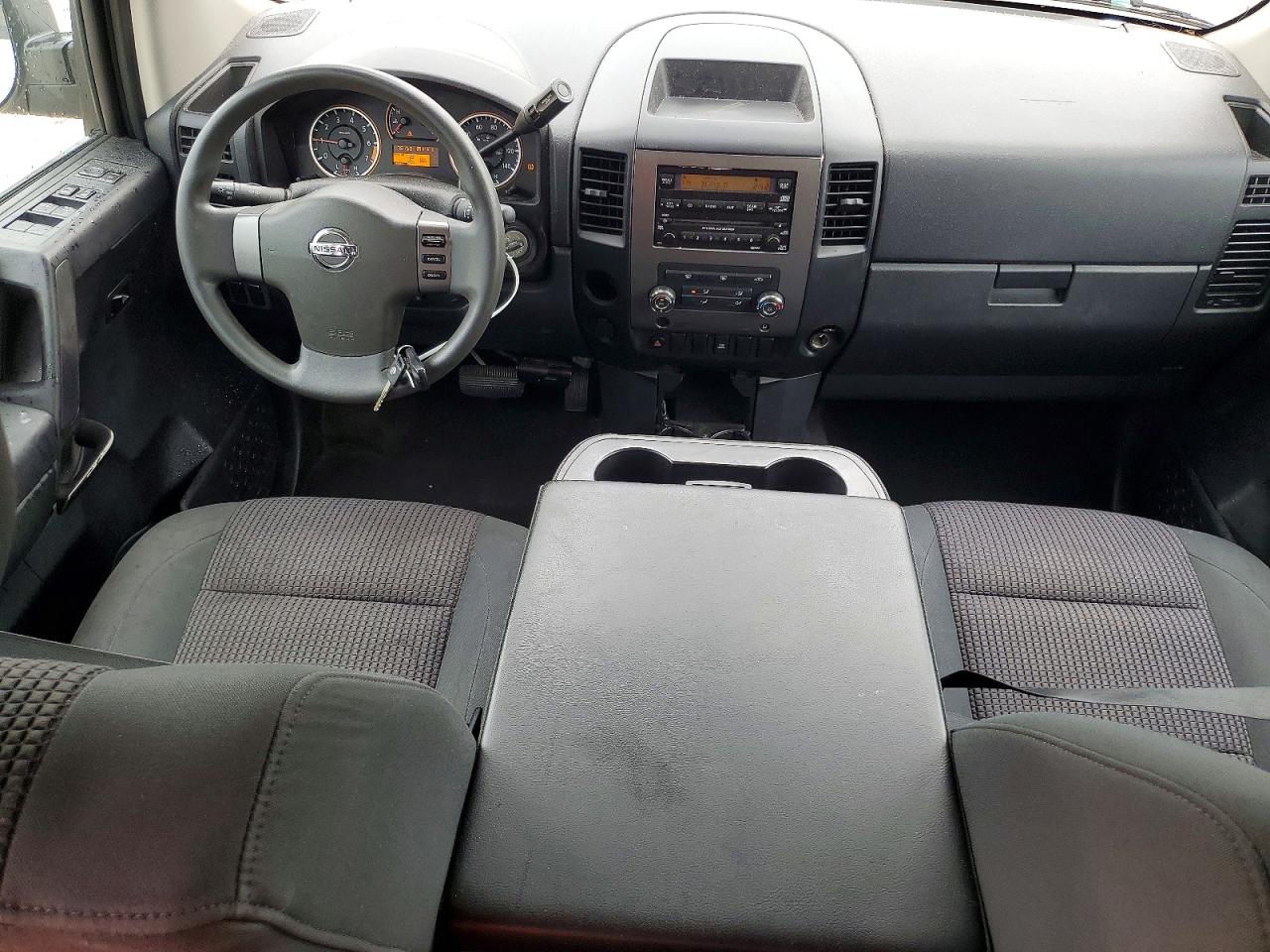 2009 Nissan Titan Xe Ffv White vin: 1N6BA07D79N309217