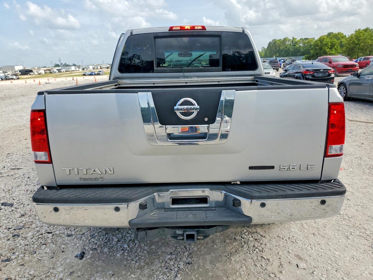 2009 Nissan Titan Xe Silver vin: 1N6BA07D89N308464