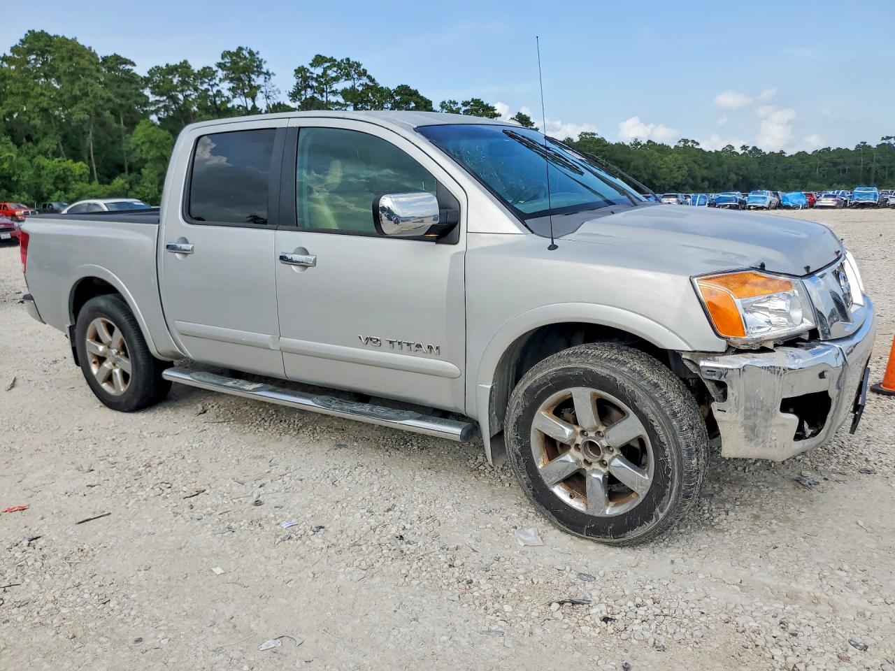 2009 Nissan Titan Xe Silver vin: 1N6BA07D89N308464