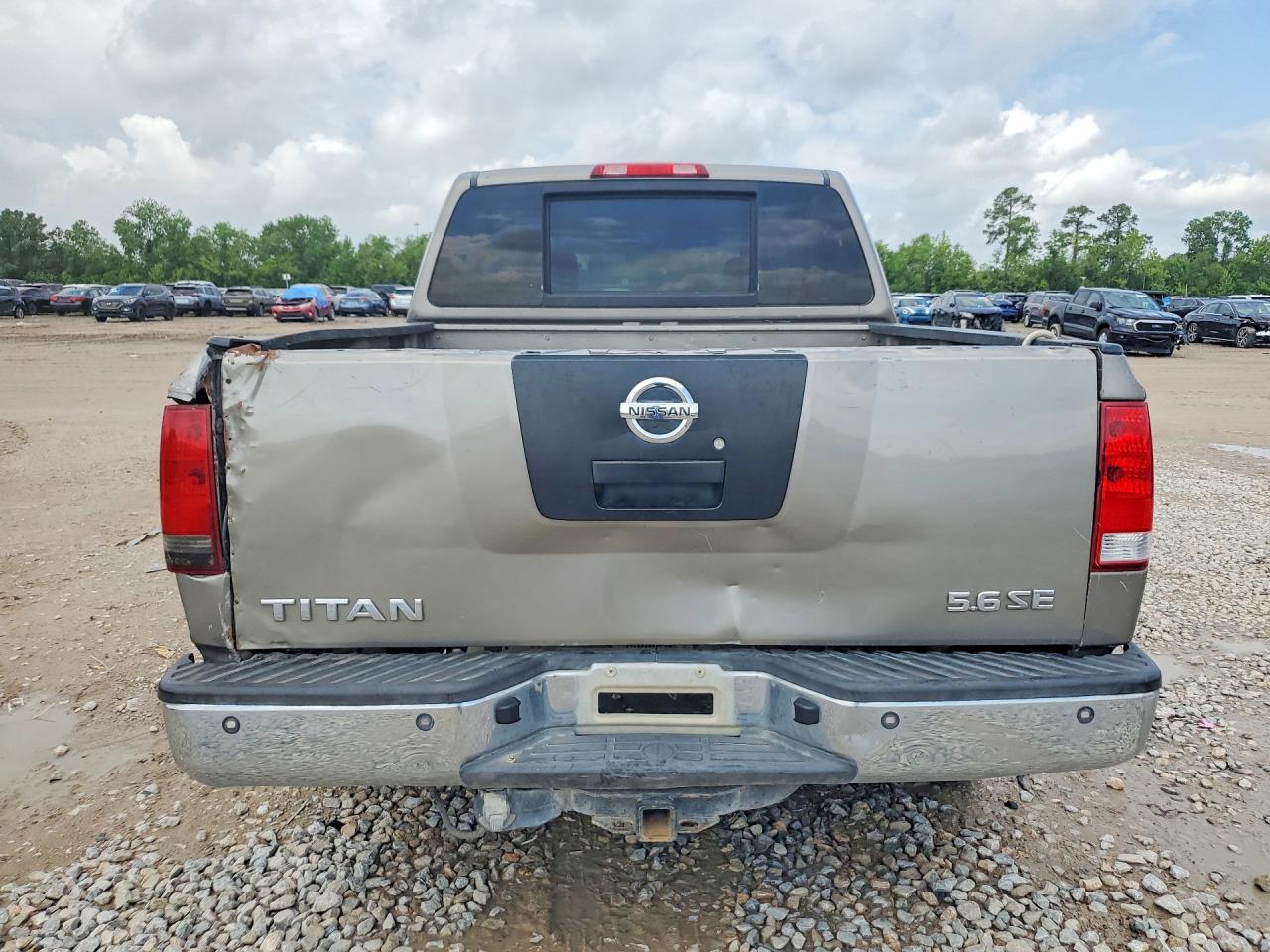2008 Nissan Titan Xe Ffv Beige vin: 1N6BA07D98N310643