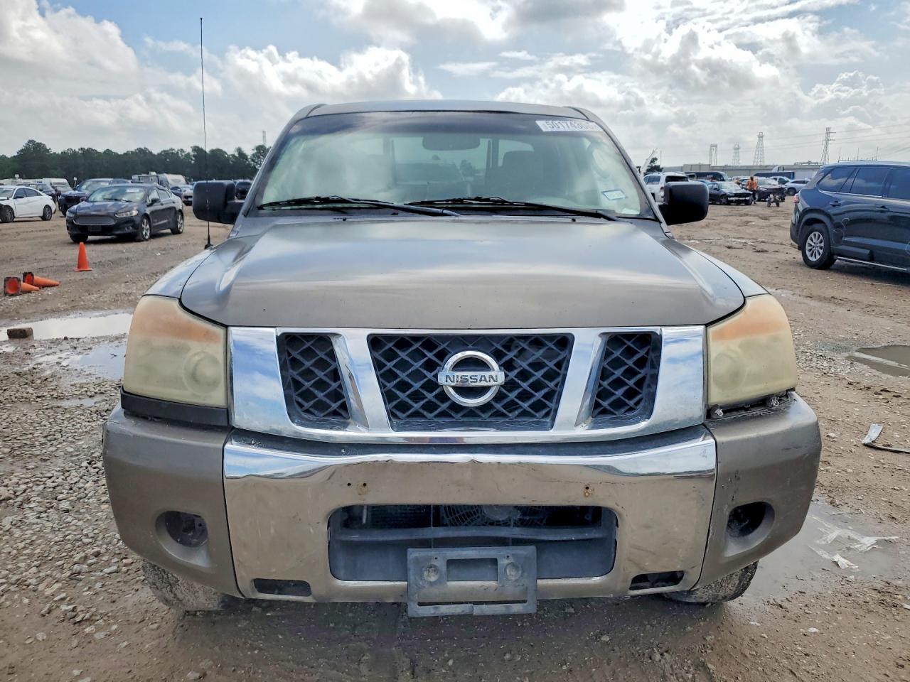2008 Nissan Titan Xe Ffv Beige vin: 1N6BA07D98N310643