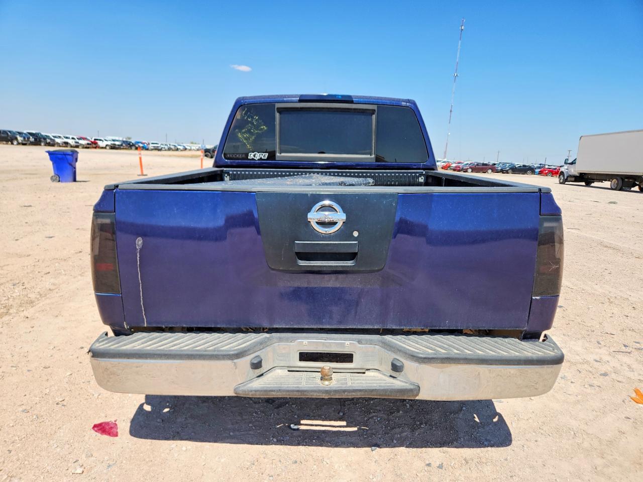 2008 Nissan Titan Xe Ffv Blue vin: 1N6BA07D98N349765