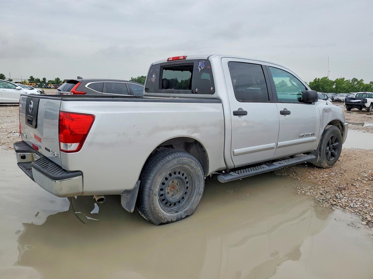 2009 Nissan Titan Xe Ffv Silver vin: 1N6BA07D99N309980