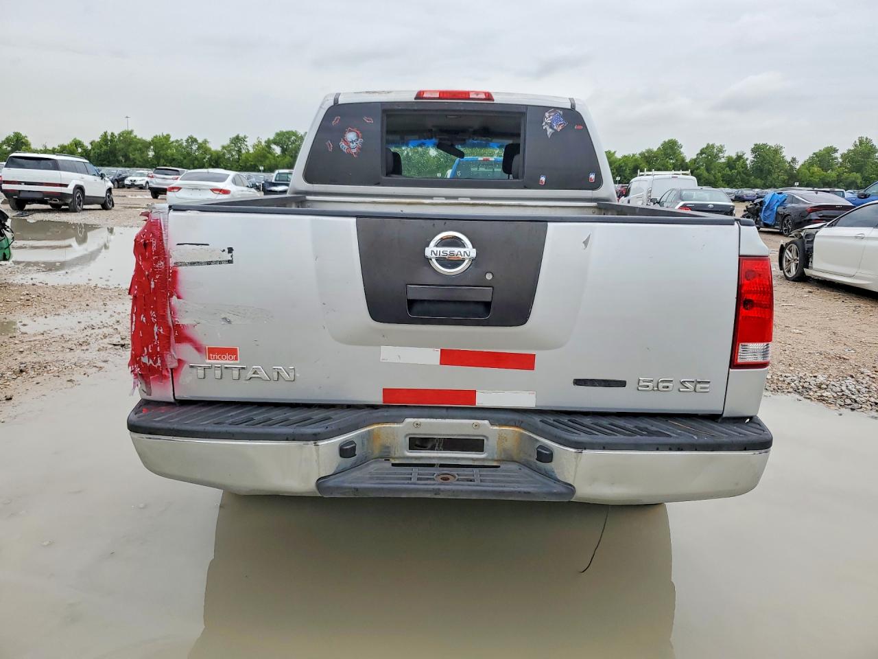 2009 Nissan Titan Xe Ffv Silver vin: 1N6BA07D99N309980