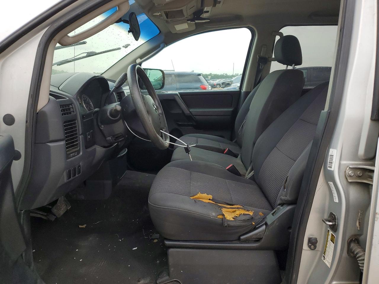 2009 Nissan Titan Xe Ffv Silver vin: 1N6BA07D99N309980
