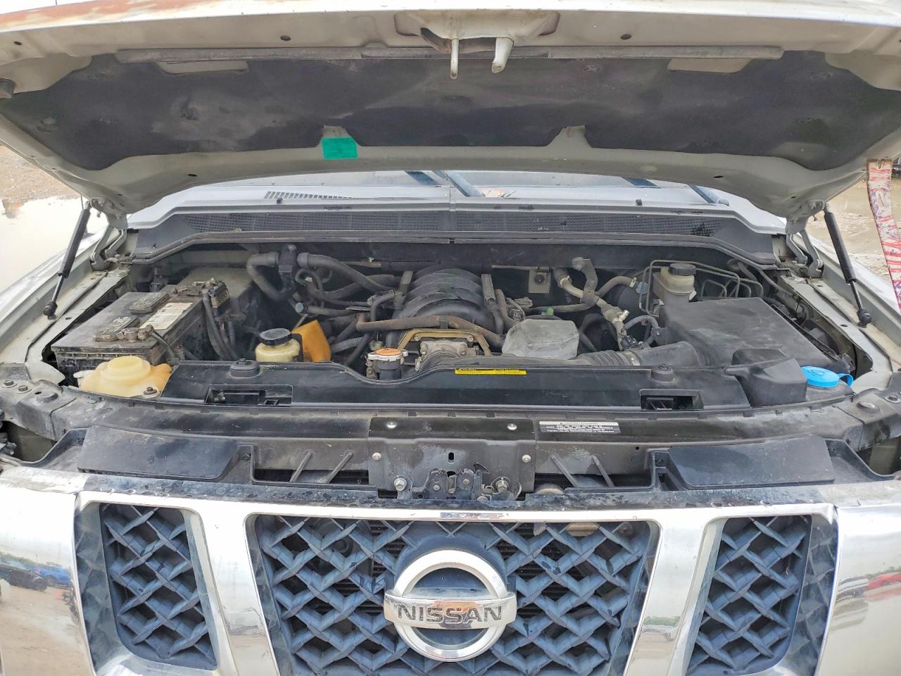 2009 Nissan Titan Xe Ffv Silver vin: 1N6BA07D99N309980