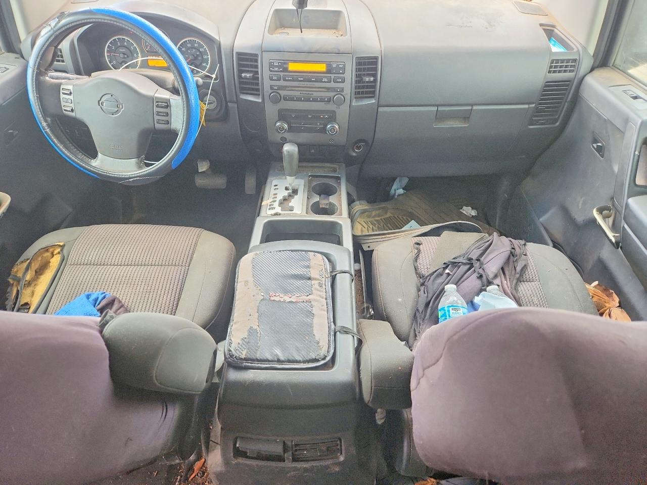 2009 Nissan Titan Xe Ffv Blue vin: 1N6BA07D99N315987