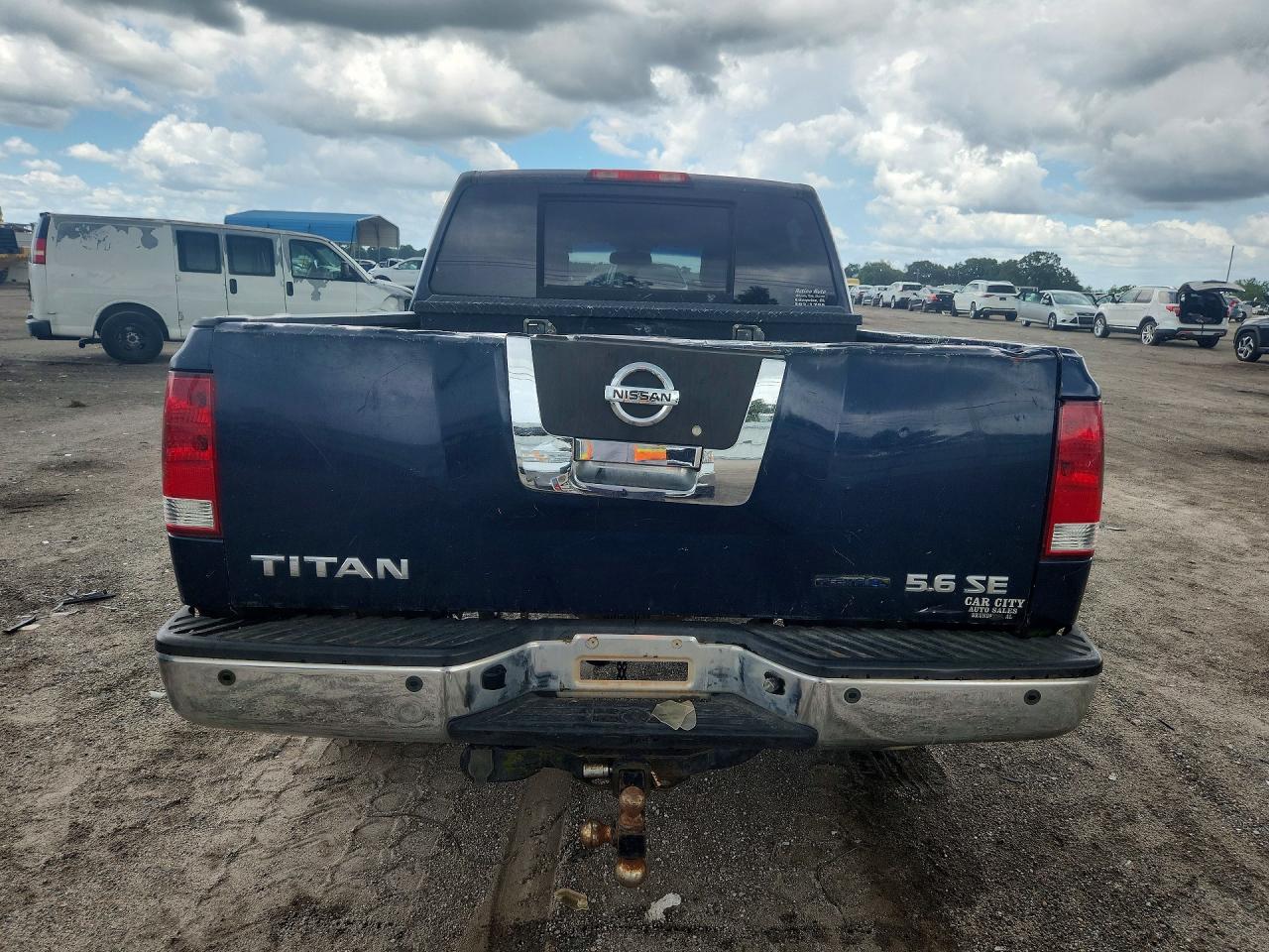 2009 Nissan Titan Xe Ffv Blue vin: 1N6BA07D99N315987