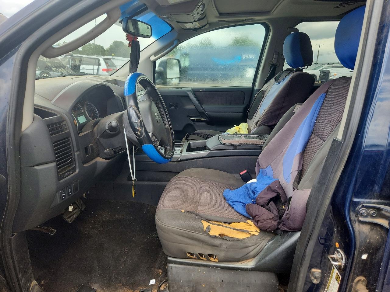 2009 Nissan Titan Xe Ffv Blue vin: 1N6BA07D99N315987