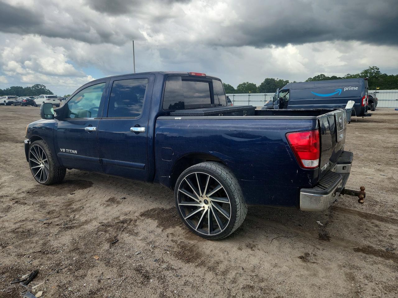 2009 Nissan Titan Xe Ffv Blue vin: 1N6BA07D99N315987