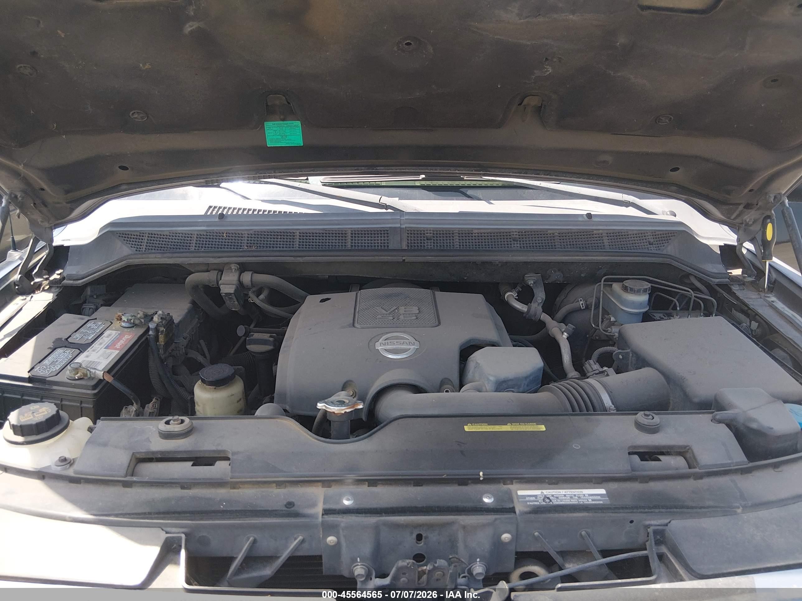 2009 Nissan Titan Se Black vin: 1N6BA07DX9N306134