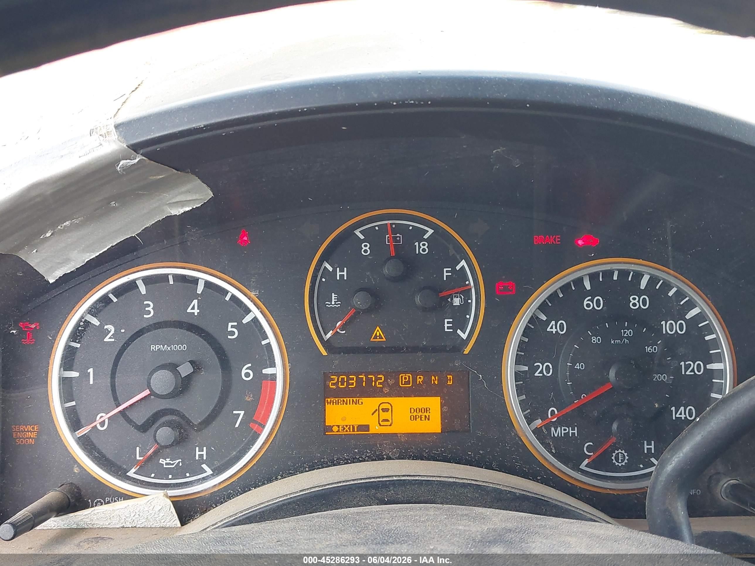 2008 Nissan Titan Se Бордовый vin: 1N6BA07GX8N318180
