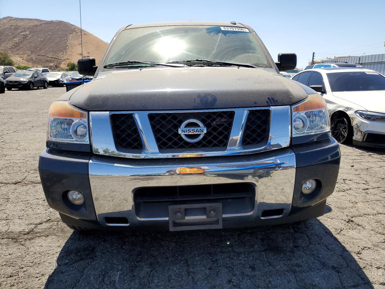 2015 Nissan Titan Sv Blue vin: 1N6BA0CA2FN513205