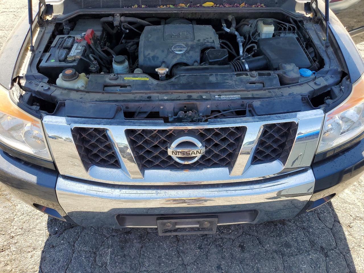 2015 Nissan Titan Sv Blue vin: 1N6BA0CA2FN513205