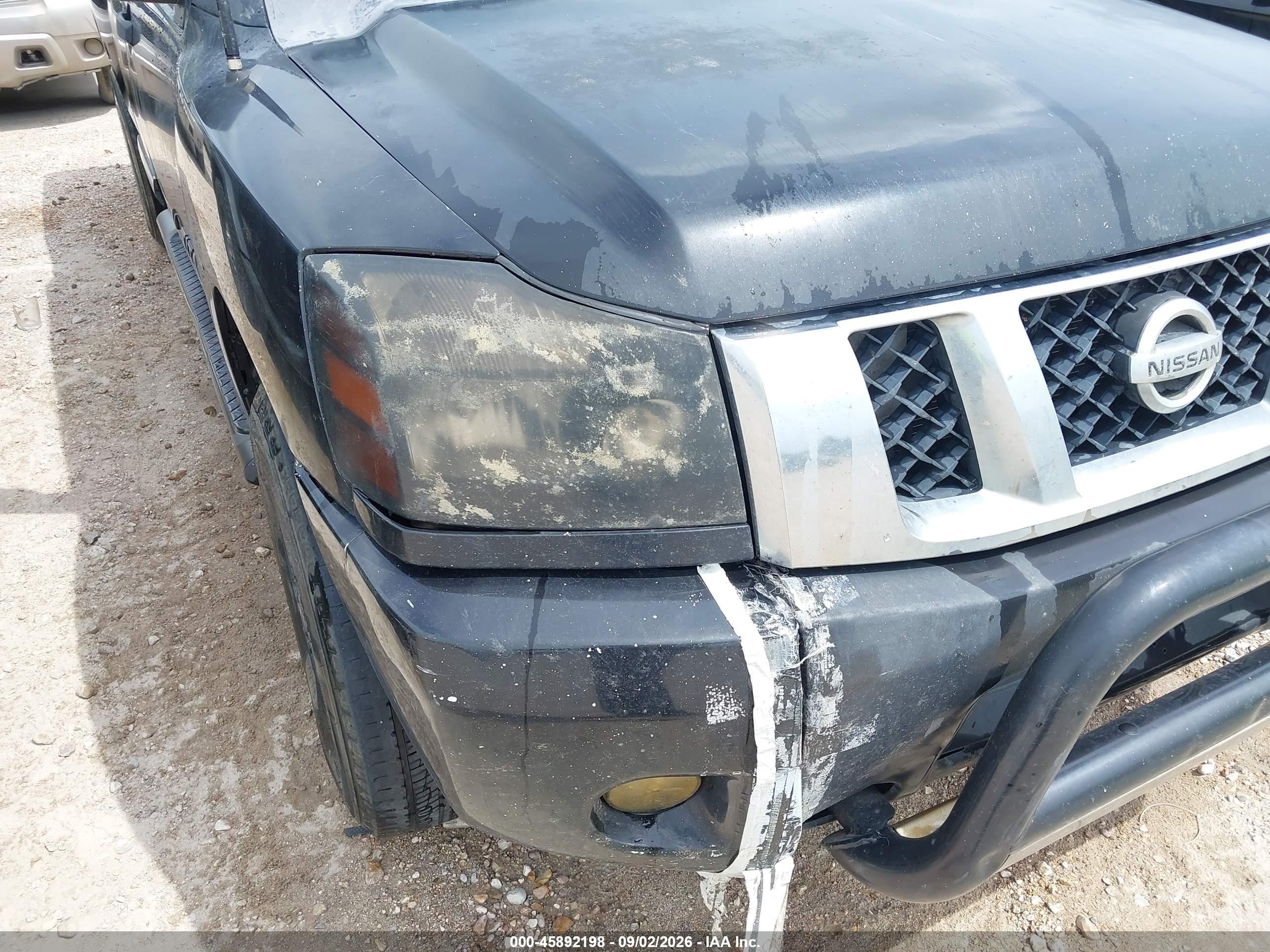 2012 Nissan Titan Sv Black vin: 1N6BA0CA3CN315017