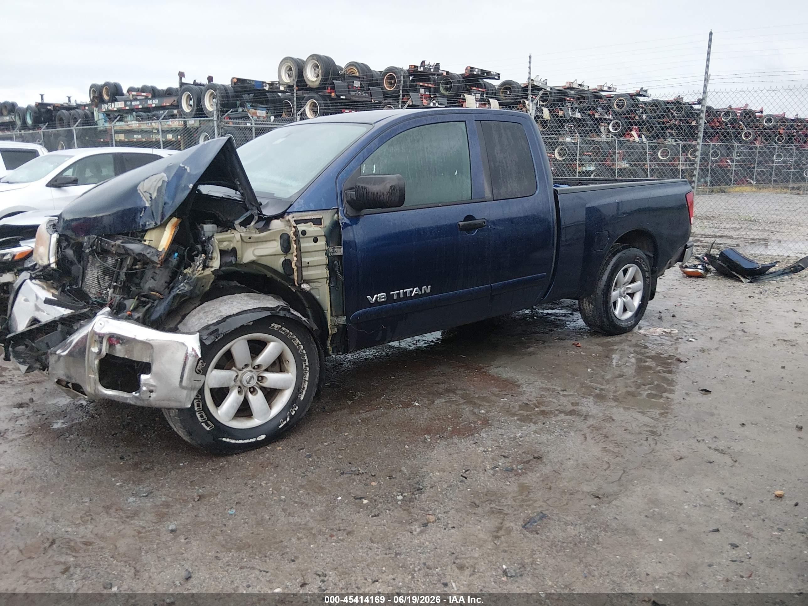 2010 Nissan Titan Se Dark Blue vin: 1N6BA0CA4AN310261